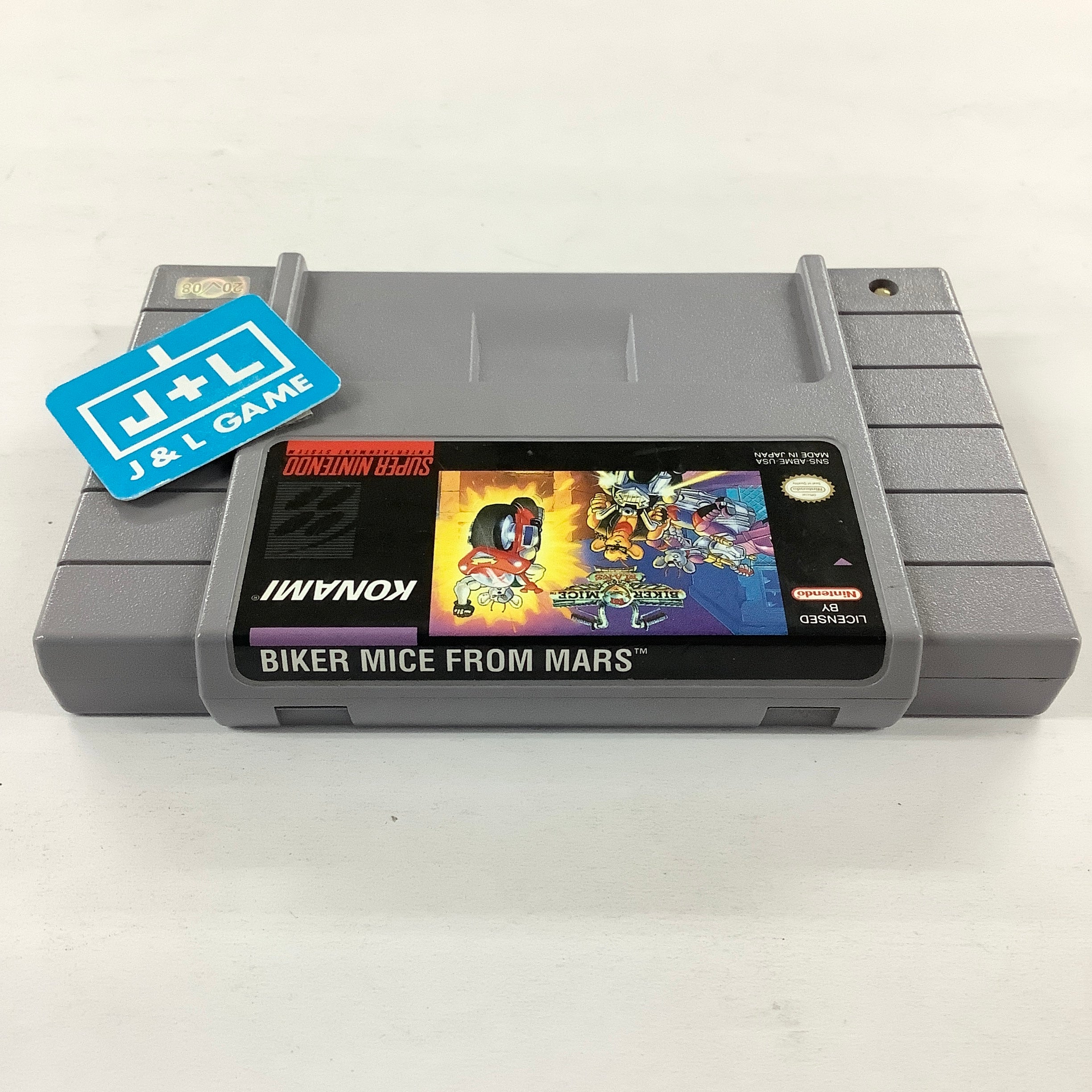 Biker Mice From Mars - (SNES) Super Nintendo [Pre-Owned] Video Games Konami   