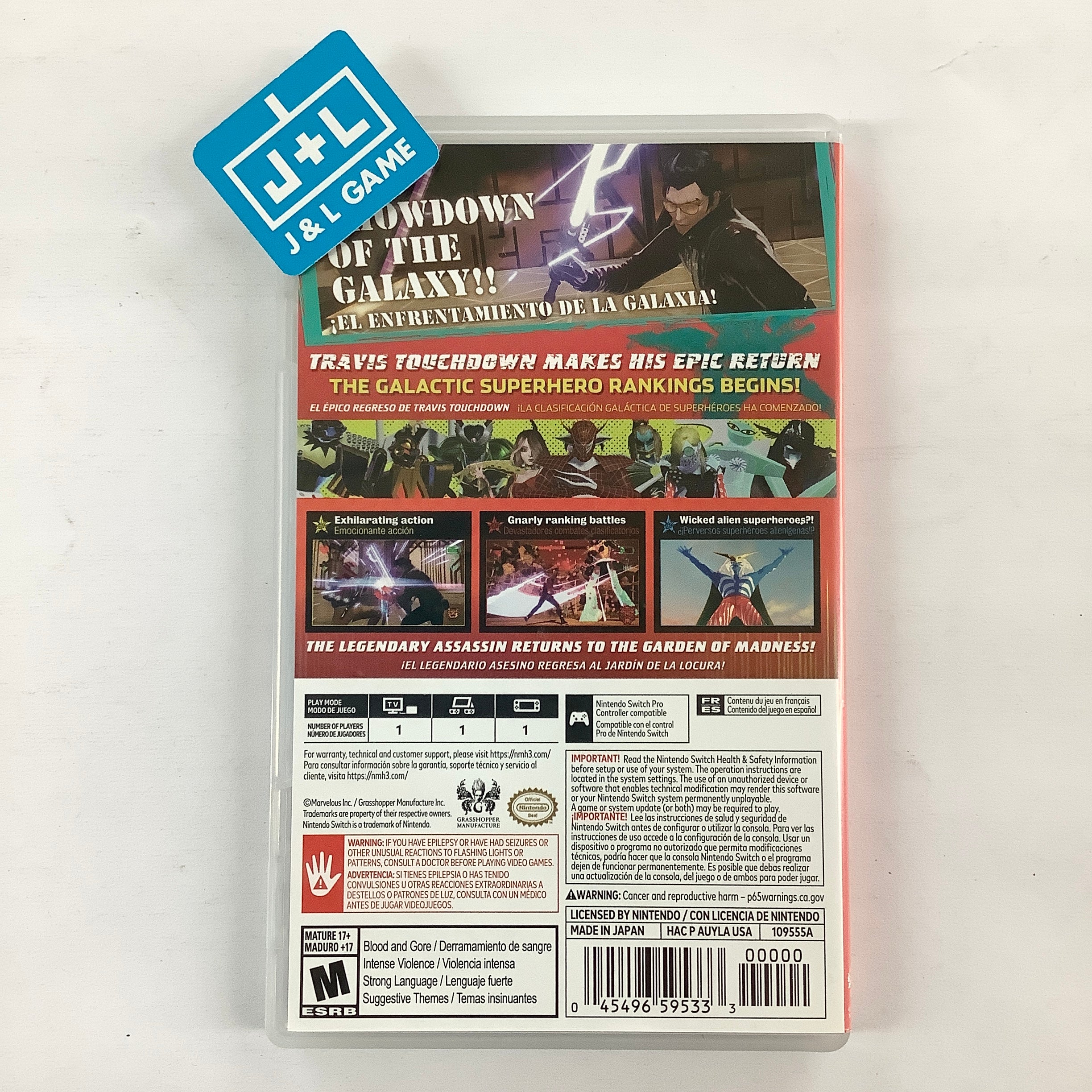 No More Heroes 3 - (NSW) Nintendo Switch [Pre-Owned] Video Games Grasshopper Manufacture   