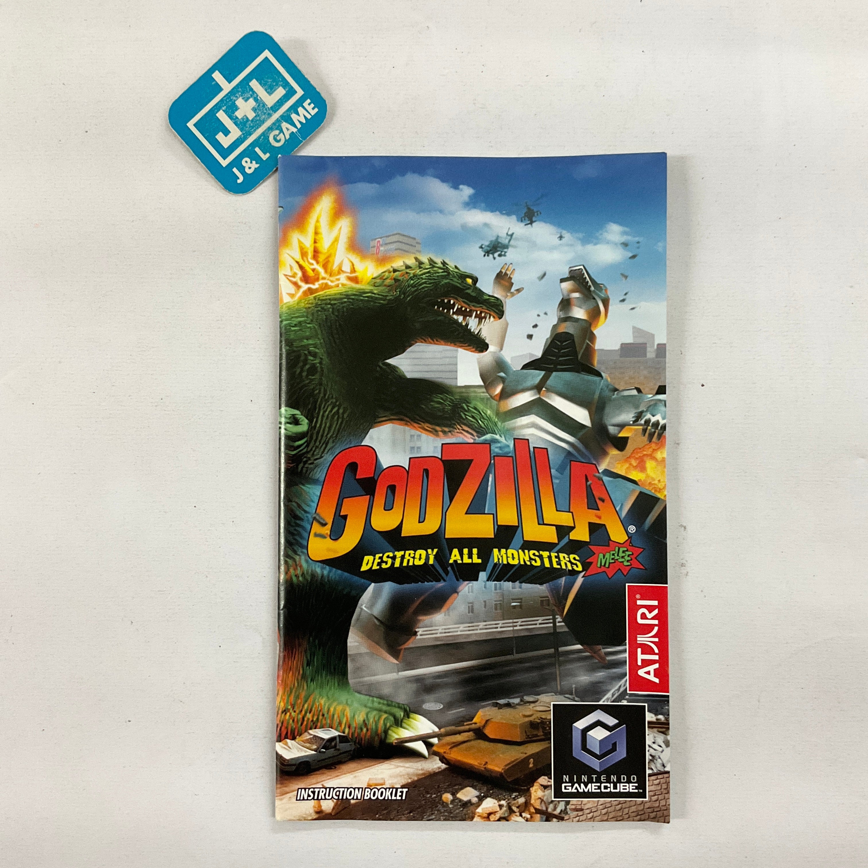 godzilla destroy all monsters melee gamecube Godzilla: Destroy All Monsters Melee