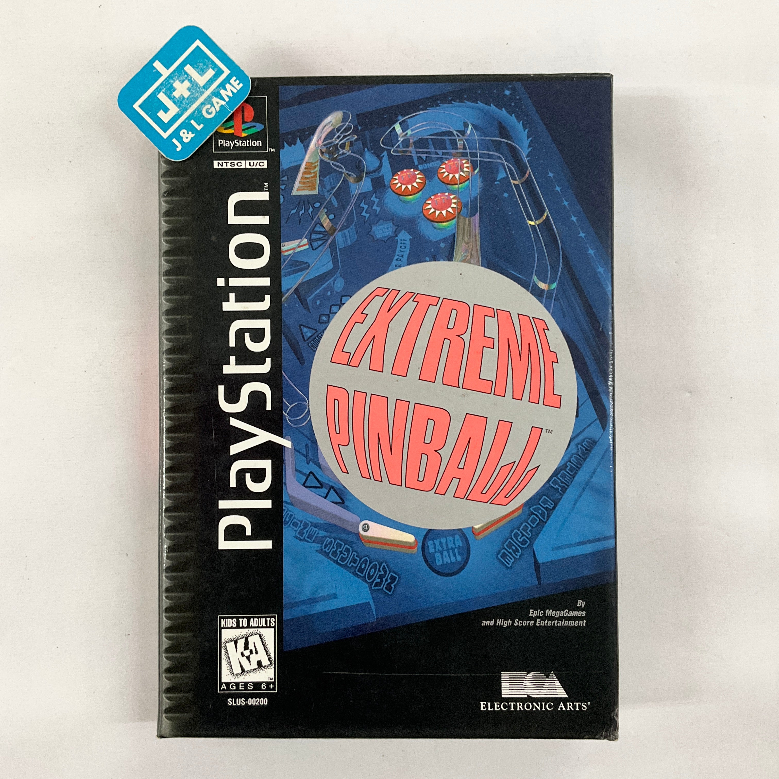 Extreme pinball Sony playstation 1 PS1 PAL FR - Jeux vidéo Extreme pinball Sony playstation 1 PS1 PAL FR - Jeux vidéo