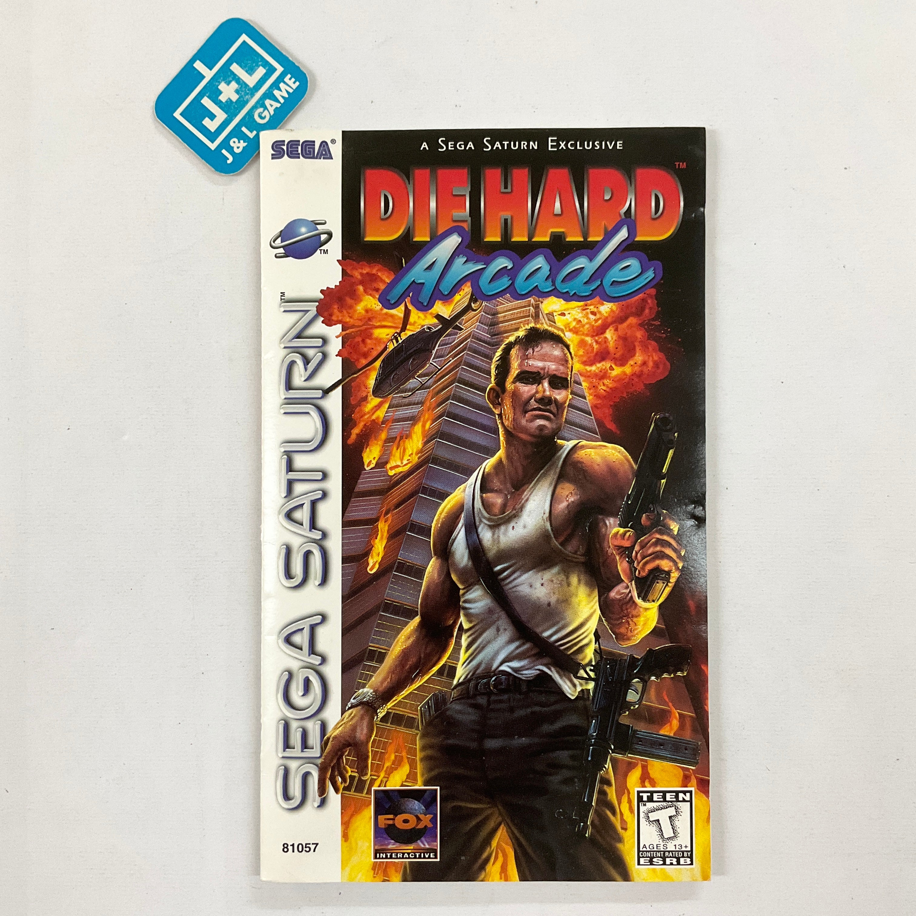 Die Hard Arcade - (SS) SEGA Saturn [Pre-Owned] Video Games Sega   