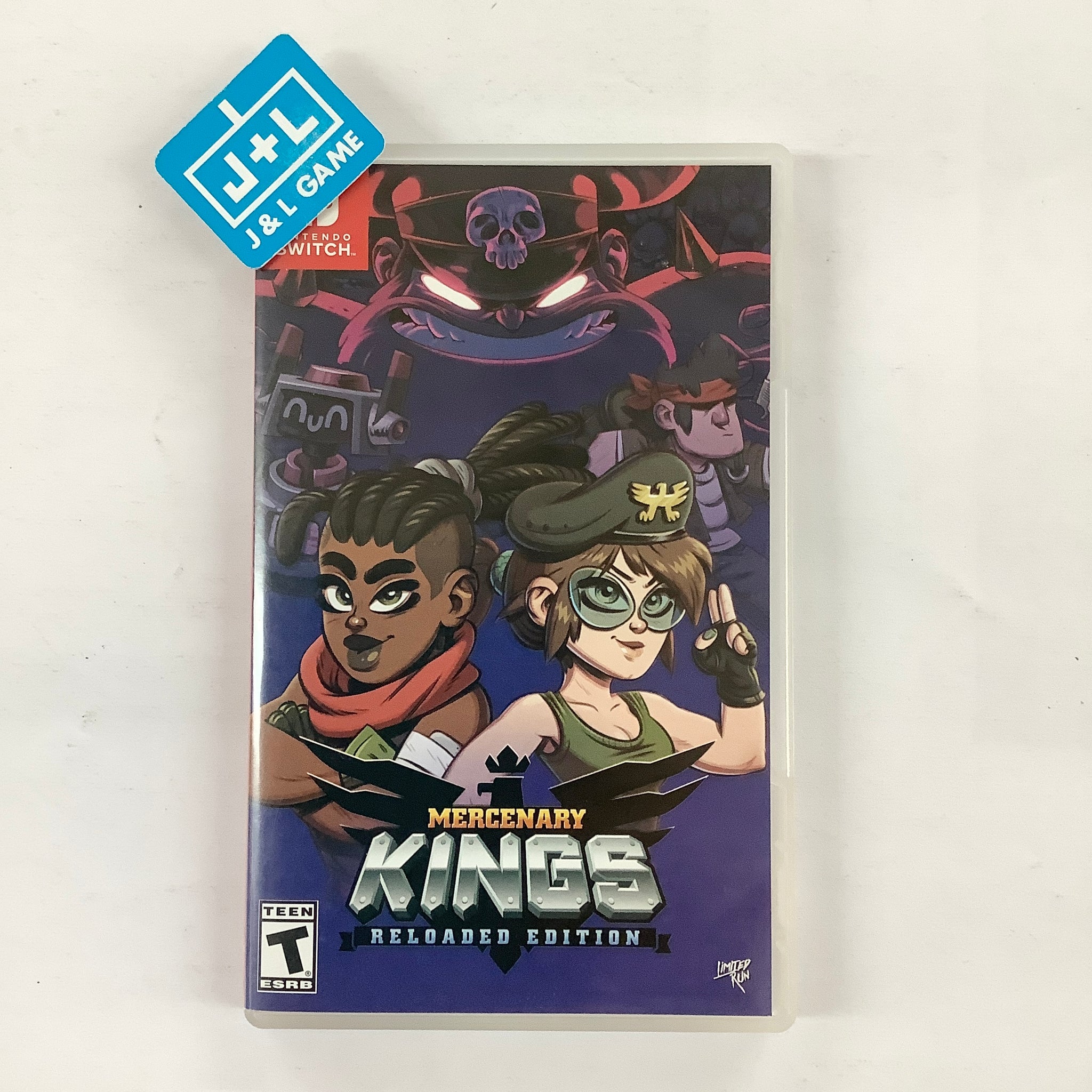 Mercenary Kings: Reloaded Edition (Limited Run #002) - (NSW) Nintendo Switch [Pre-Owned] Video Games Limited Run Games   
