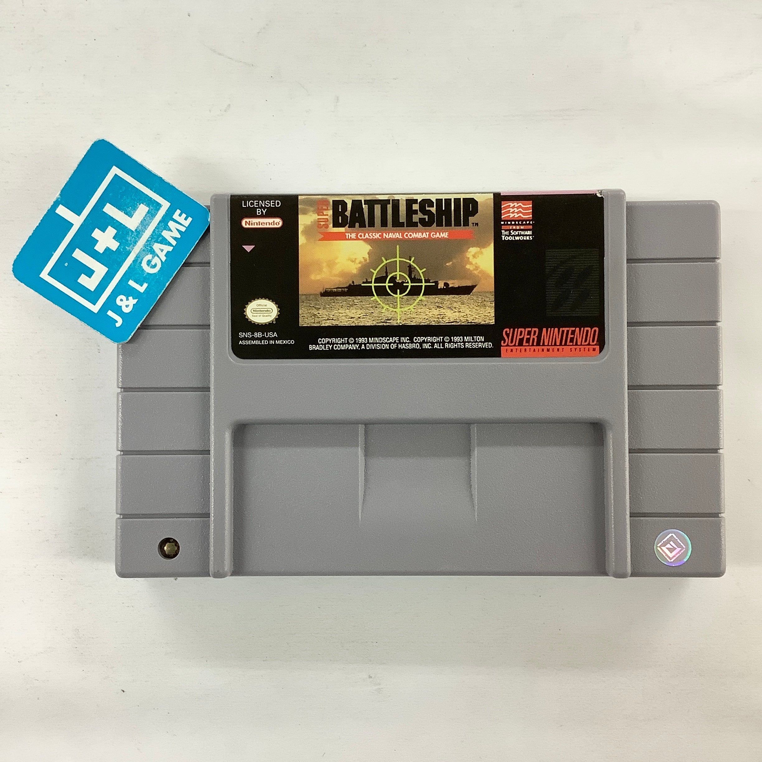 Super Battleship - (SNES) Super Nintendo [Pre-Owned] Video Games Mindscape   