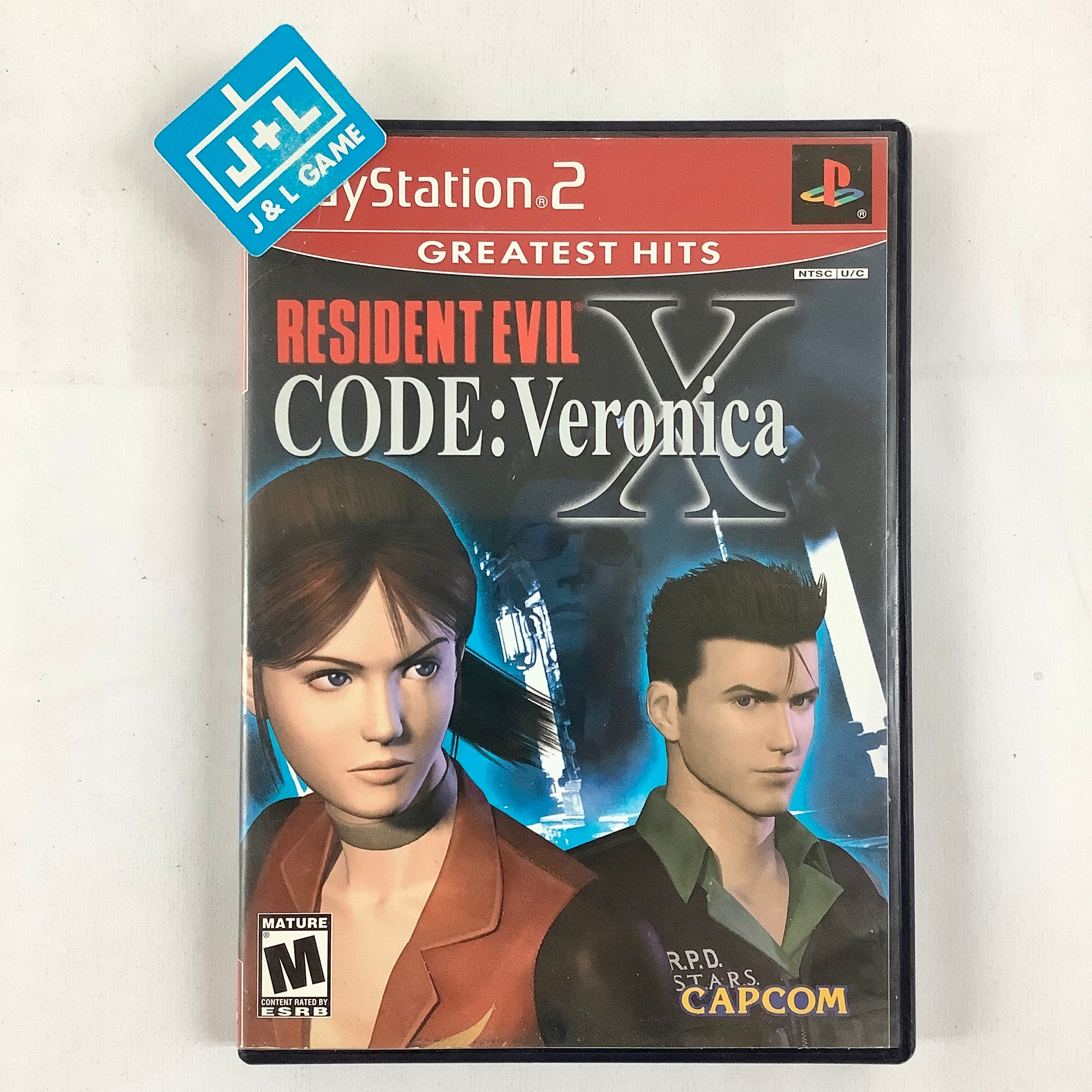 Resident Evil Code: Veronica X (Greatest Hits) - (PS2) PlayStation 2 [Pre-Owned] Video Games Capcom   