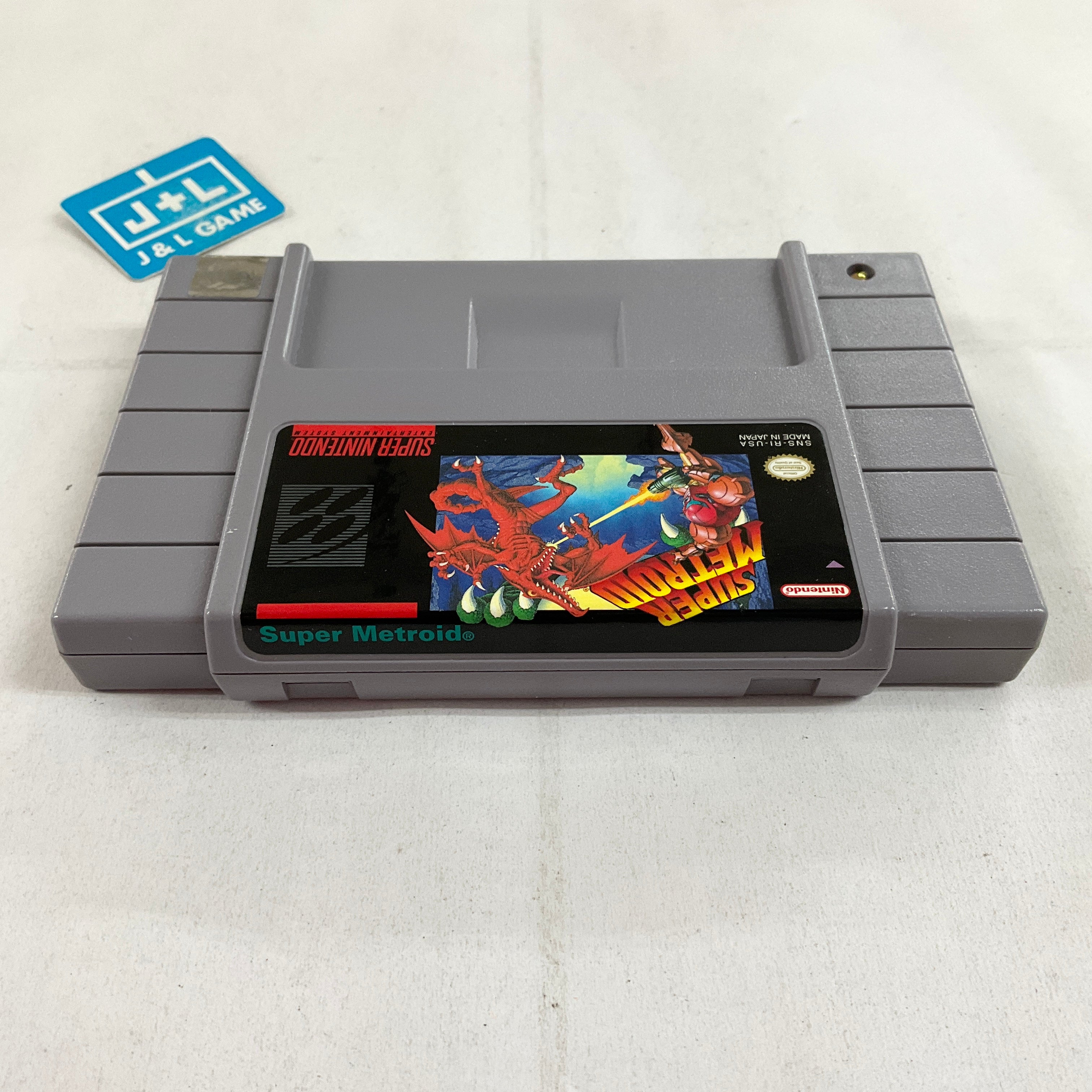 Super Metroid - (SNES) Super Nintendo [Pre-Owned] Video Games Intelligent Systems   
