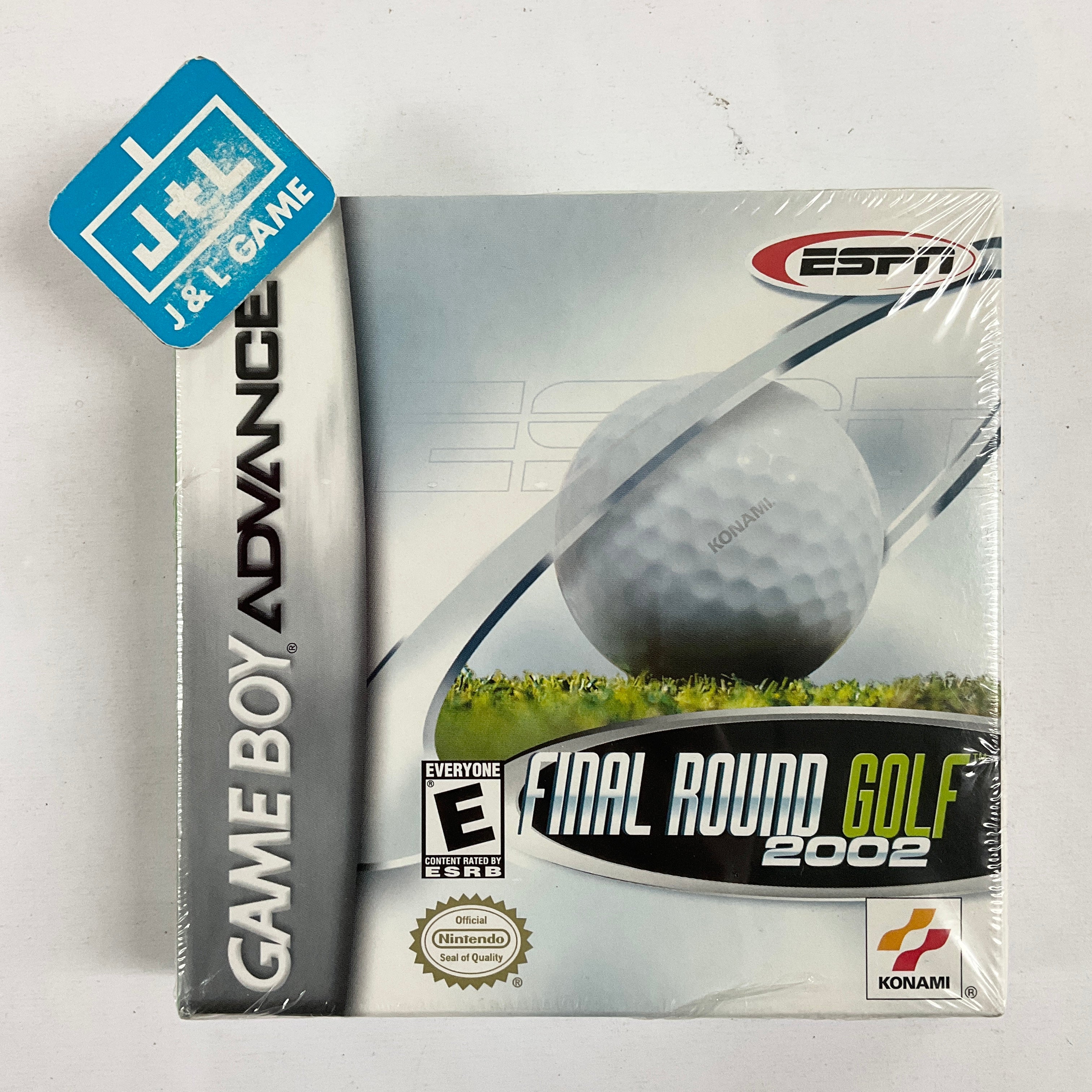 ESPN Final Round Golf 2002 - (GBA) Game Boy Advance Video Games Konami   