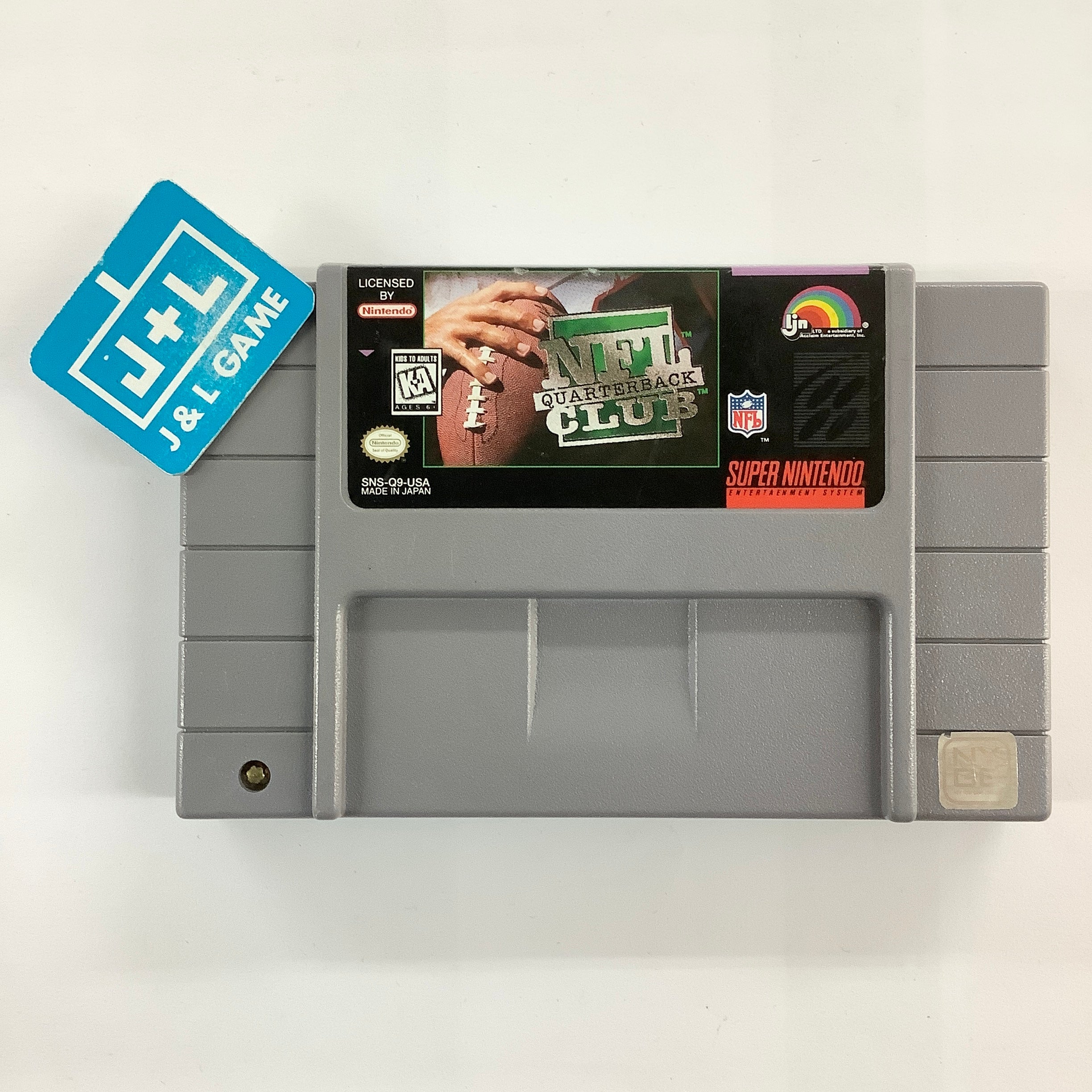 NFL Quarterback Club - (SNES) Super Nintendo [Pre-Owned] Video Games LJN Ltd.   