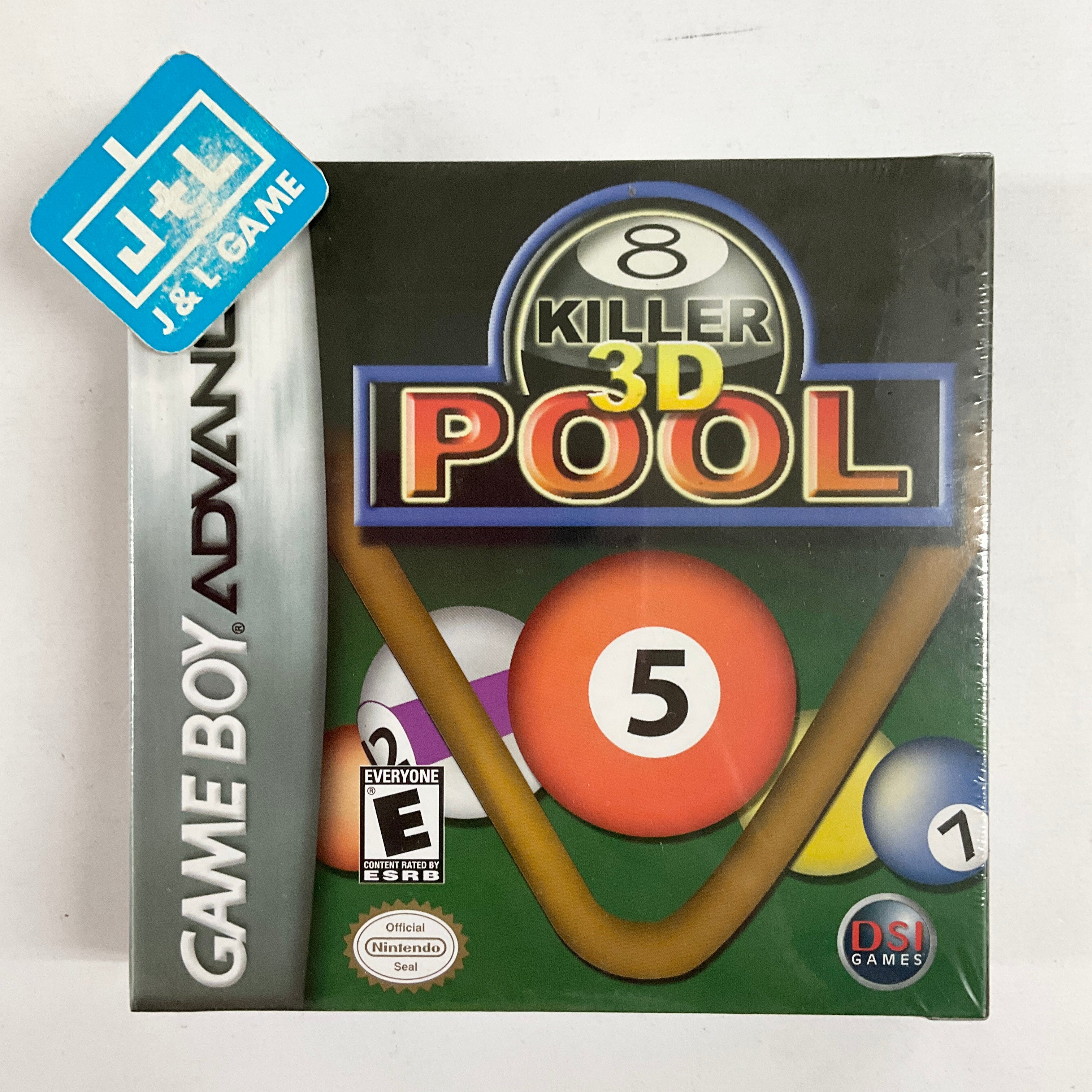 Killer 3D Pool - (GBA) Game Boy Advance Video Games Destination Software   