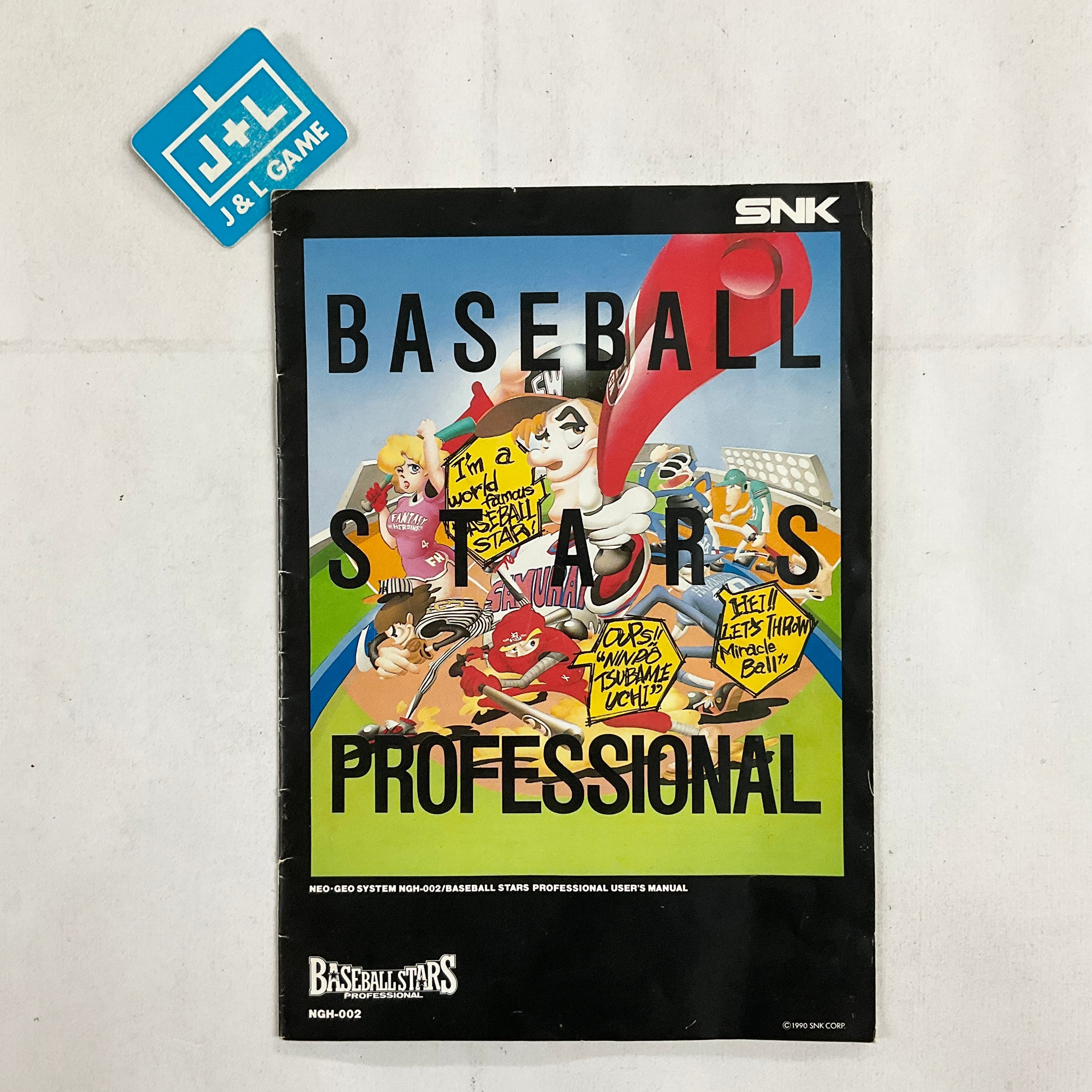 Baseball Stars Professional - (AES) NeoGeo (Japanese Import) Video Games SNK   