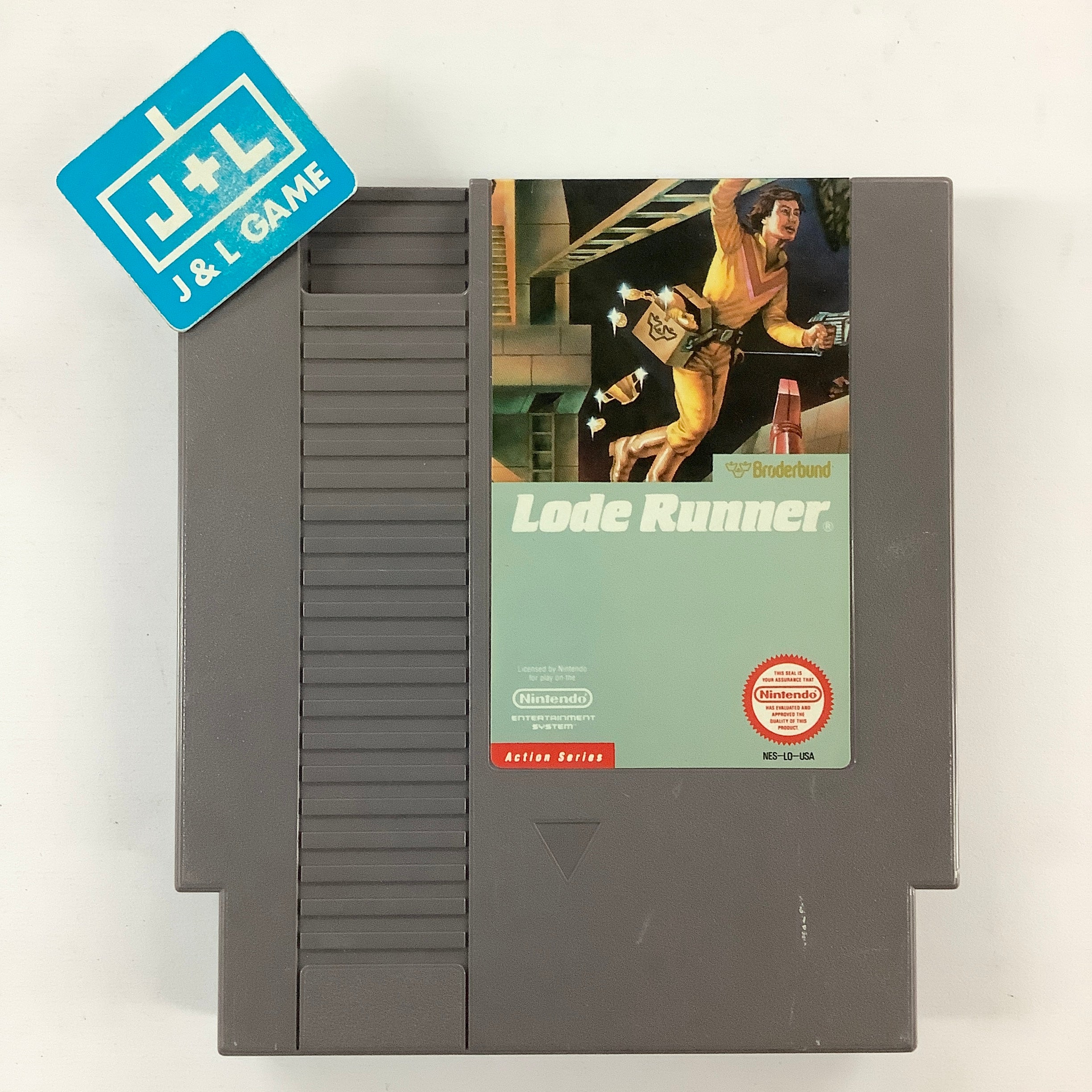 Lode Runner - (NES) Nintendo Entertainment System [Pre-Owned] Video Games Broderbund   