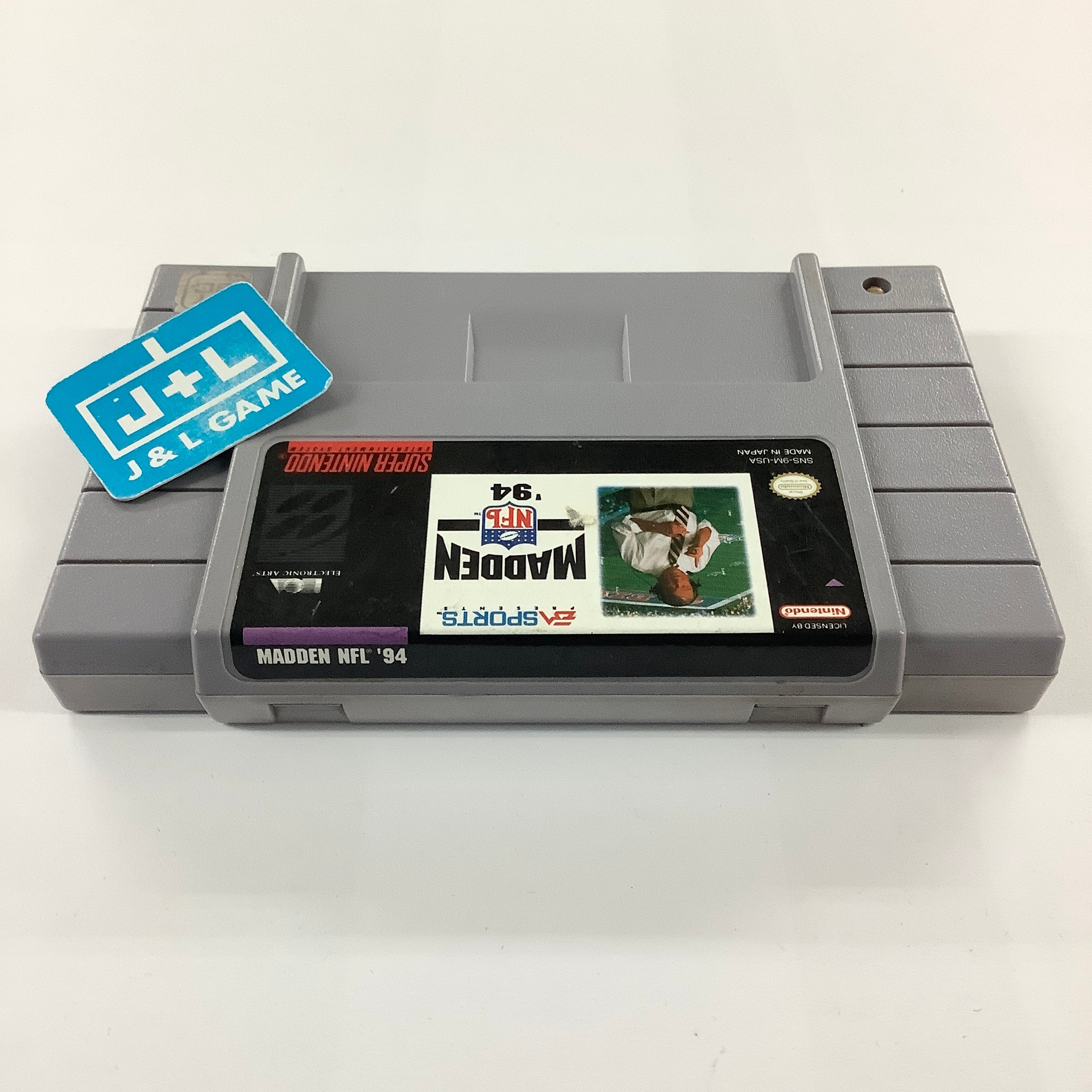 Madden Football '94 - (SNES) Super Nintendo [Pre-Owned] Video Games EA Sports   