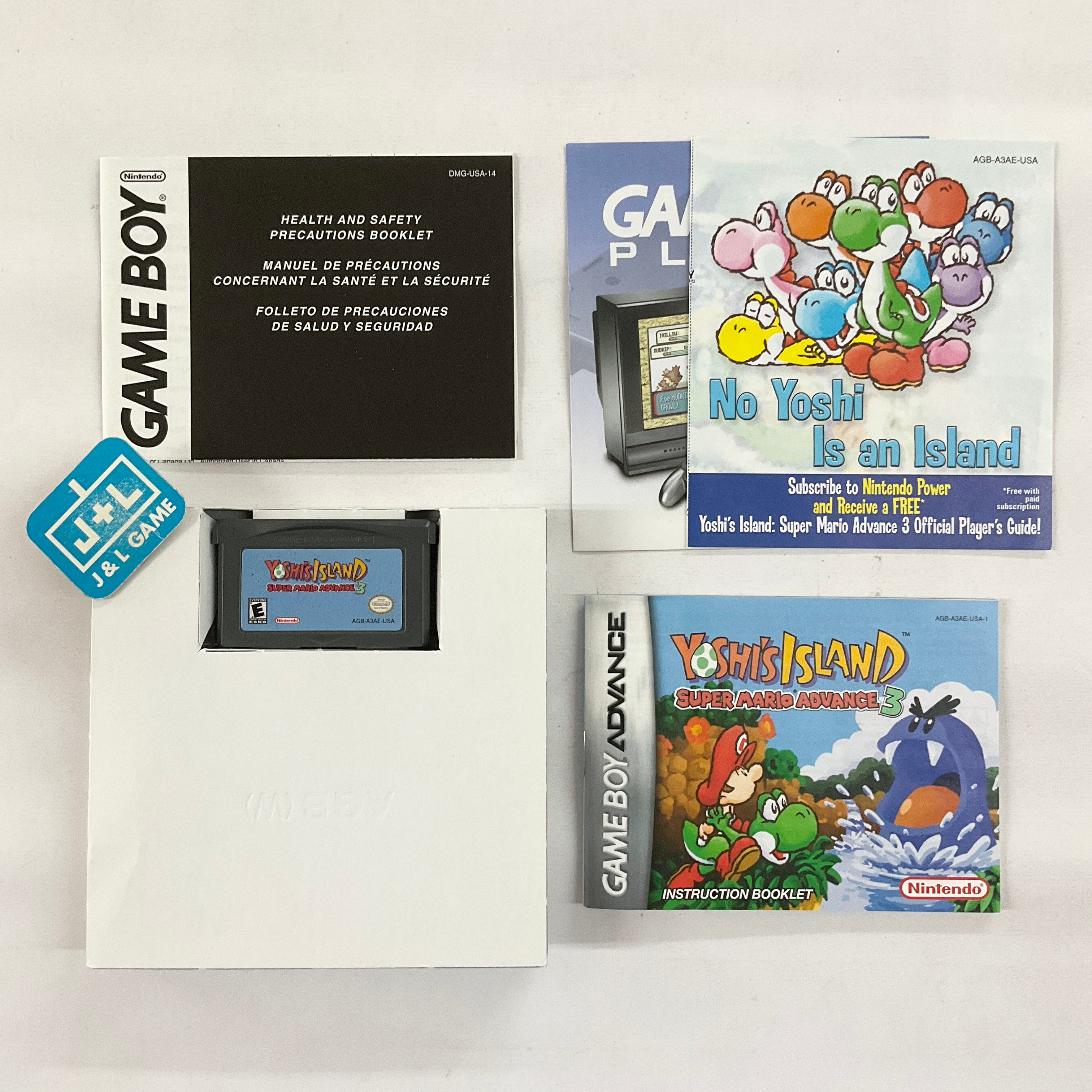 Yoshi's Island: Super Mario Advance 3 (Player's Choice) - (GBA) Game Boy Advance [Pre-Owned] Video Games Nintendo   