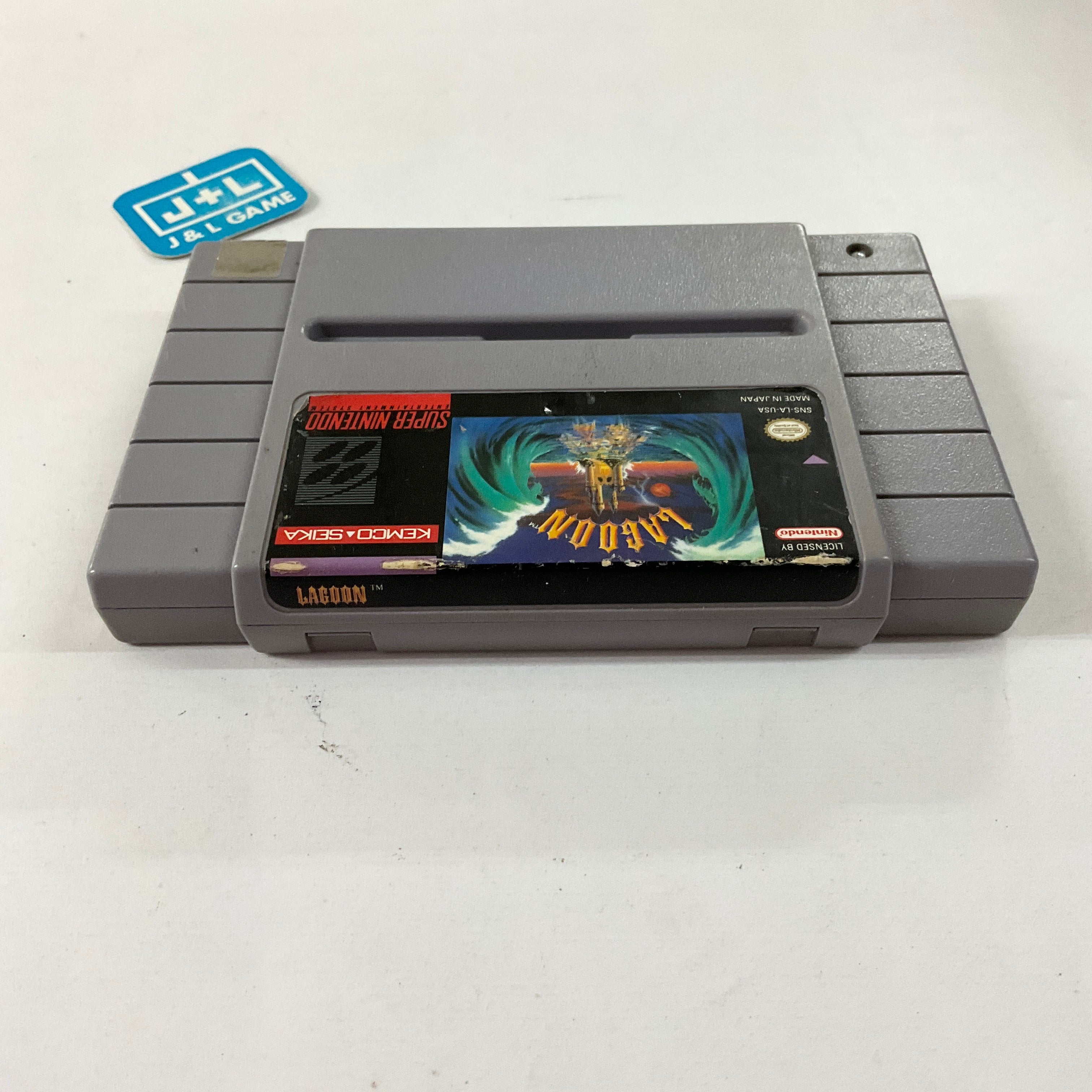 Lagoon - (SNES) Super Nintendo [Pre-Owned] Video Games Kemco   