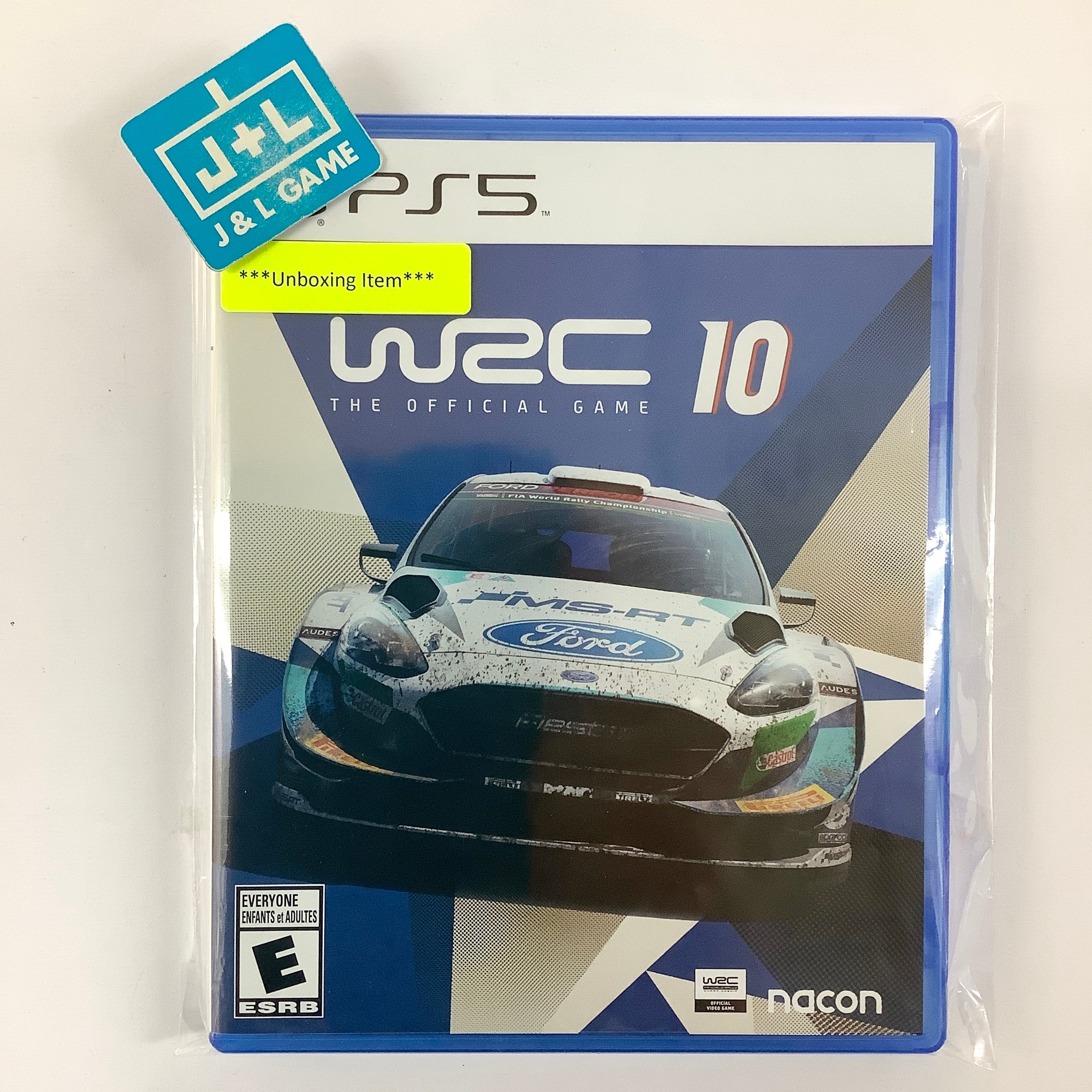 WRC 10 - (PS5) PlayStation 5 [UNBOXING] Video Games NACON   