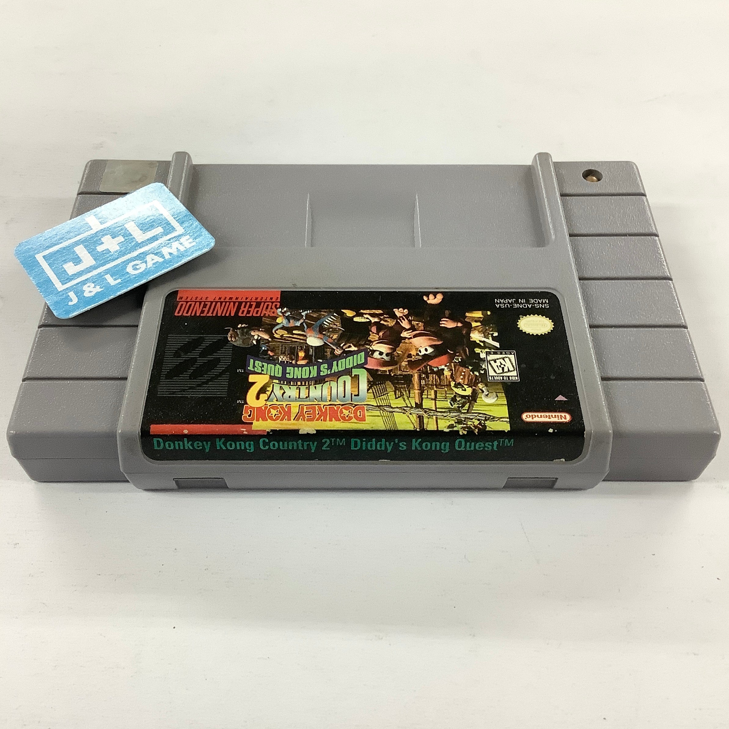 Donkey Kong Country 2: Diddy's Kong Quest - (SNES) Super Nintendo [Pre-Owned] Video Games Nintendo   