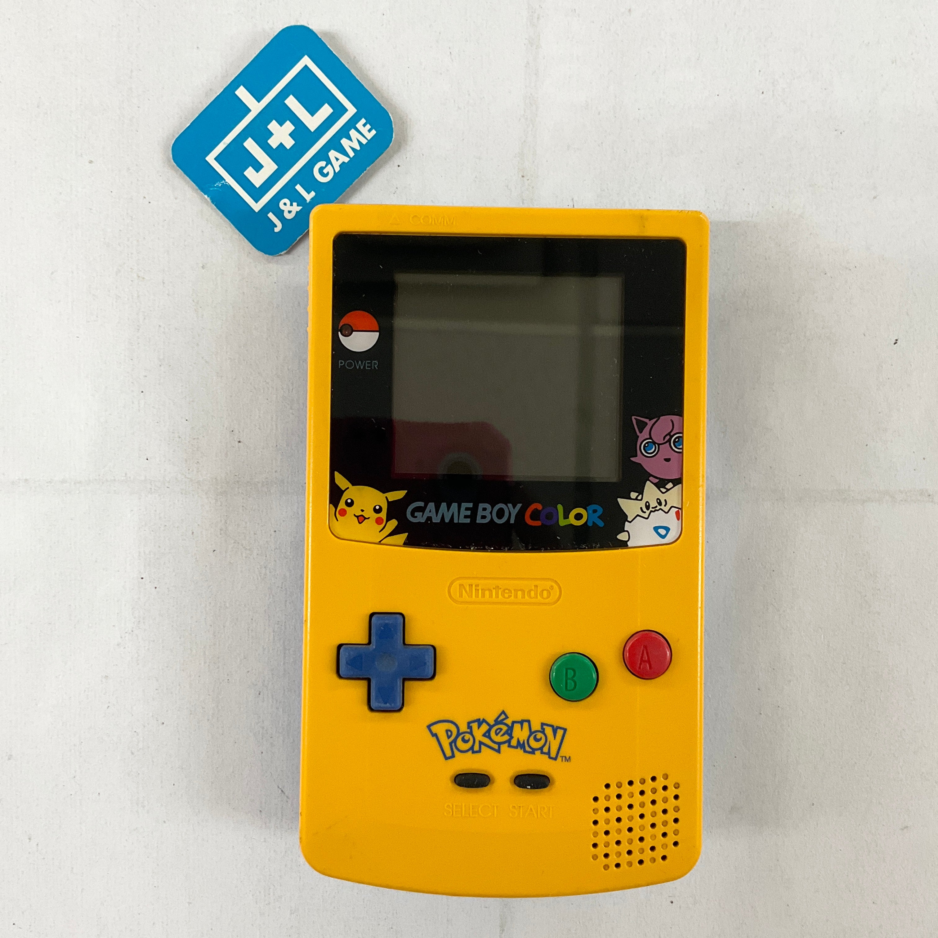 Nintendo Game Boy Color Console (Pokemon Yellow) - (GBC) Game Boy Colo ...