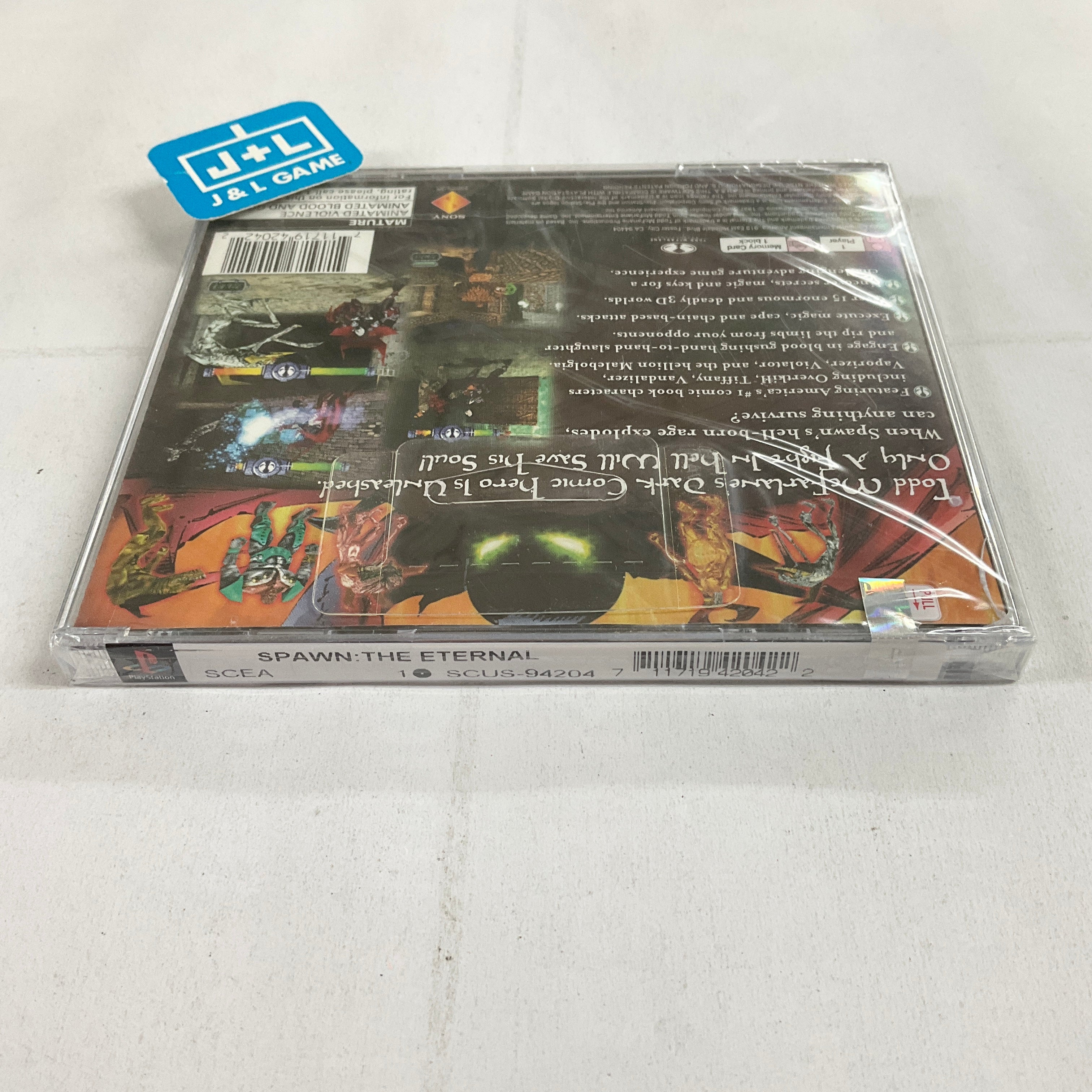 Spawn: The Eternal - (PS1) PlayStation 1 | J&L Game
