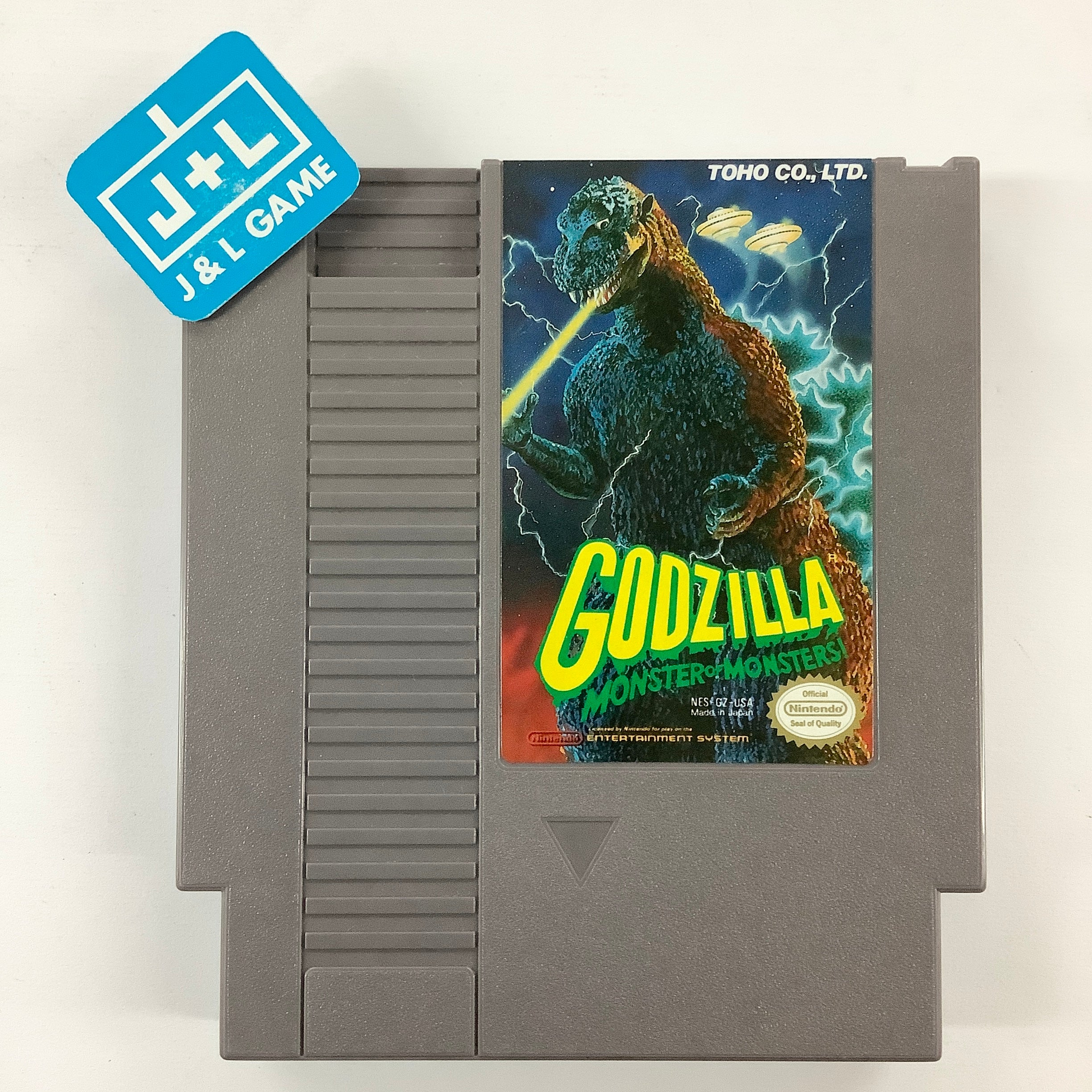 Godzilla: Monster of Monsters! - (NES) Nintendo Entertainment System  [Pre-Owned] Video Games Toho   