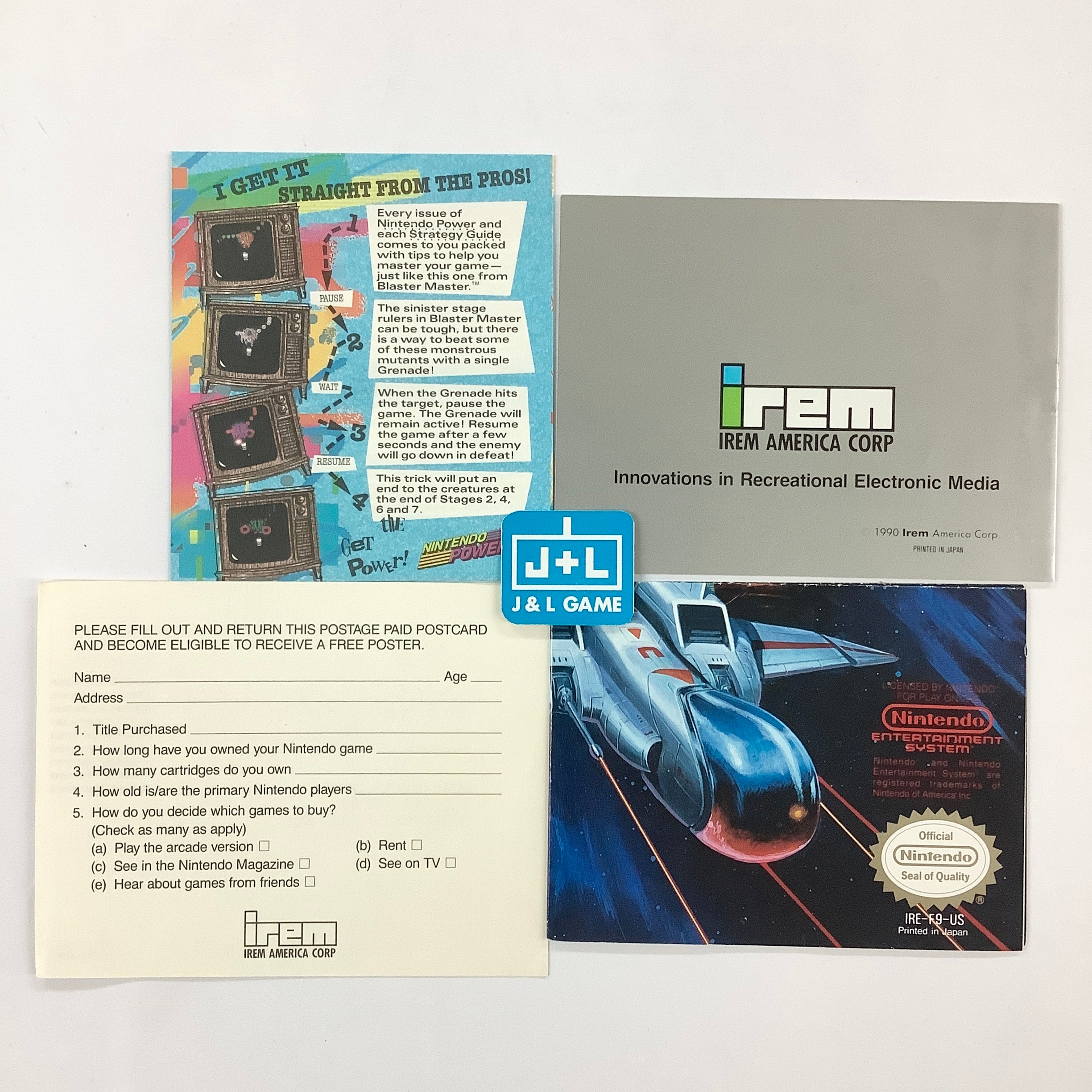 Image Fight - (NES) Nintendo Entertainment System [Pre-Owned] Video Games Irem   