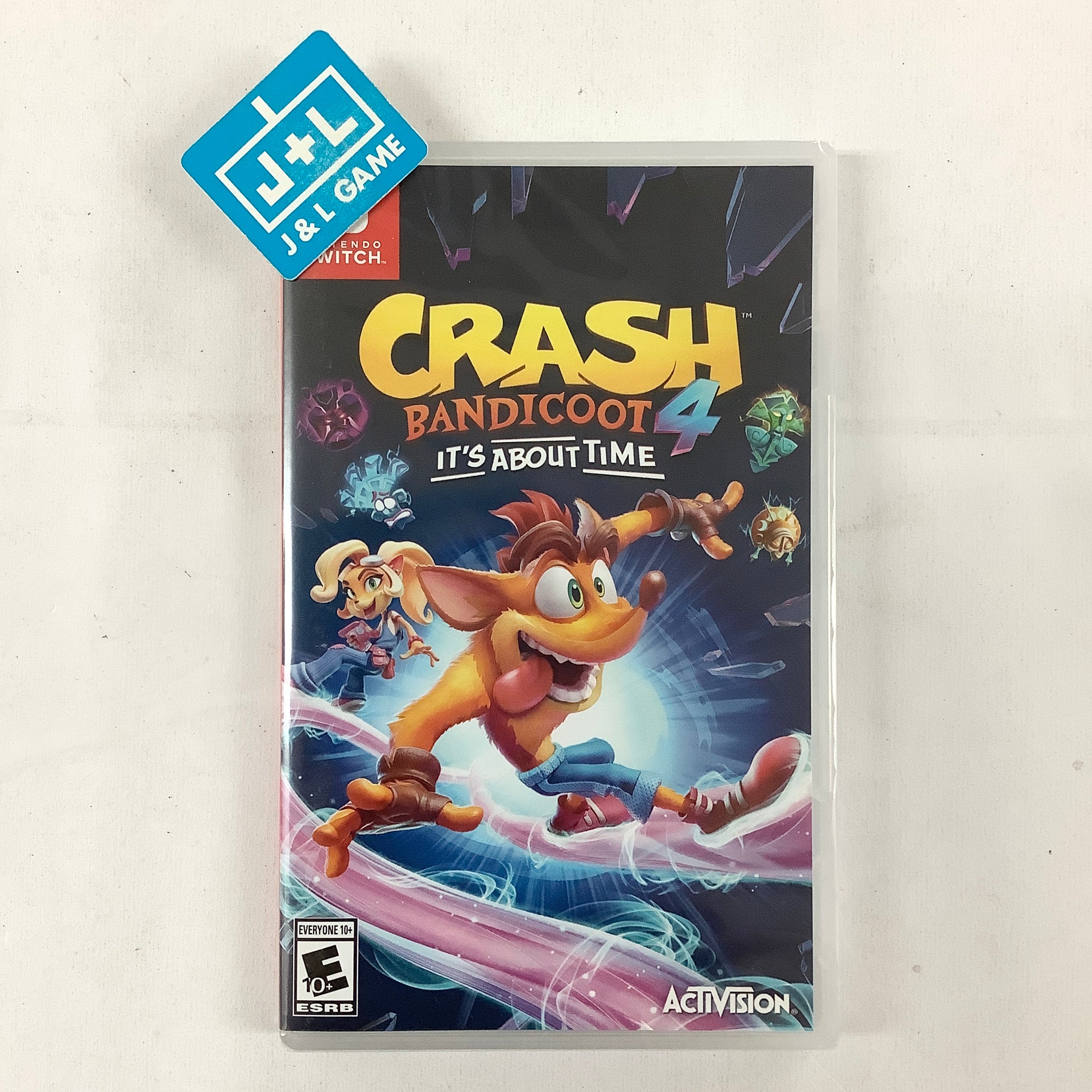Crash Bandicoot 4: It's About Time - (NSW) Nintendo Switch Video Games Activision   