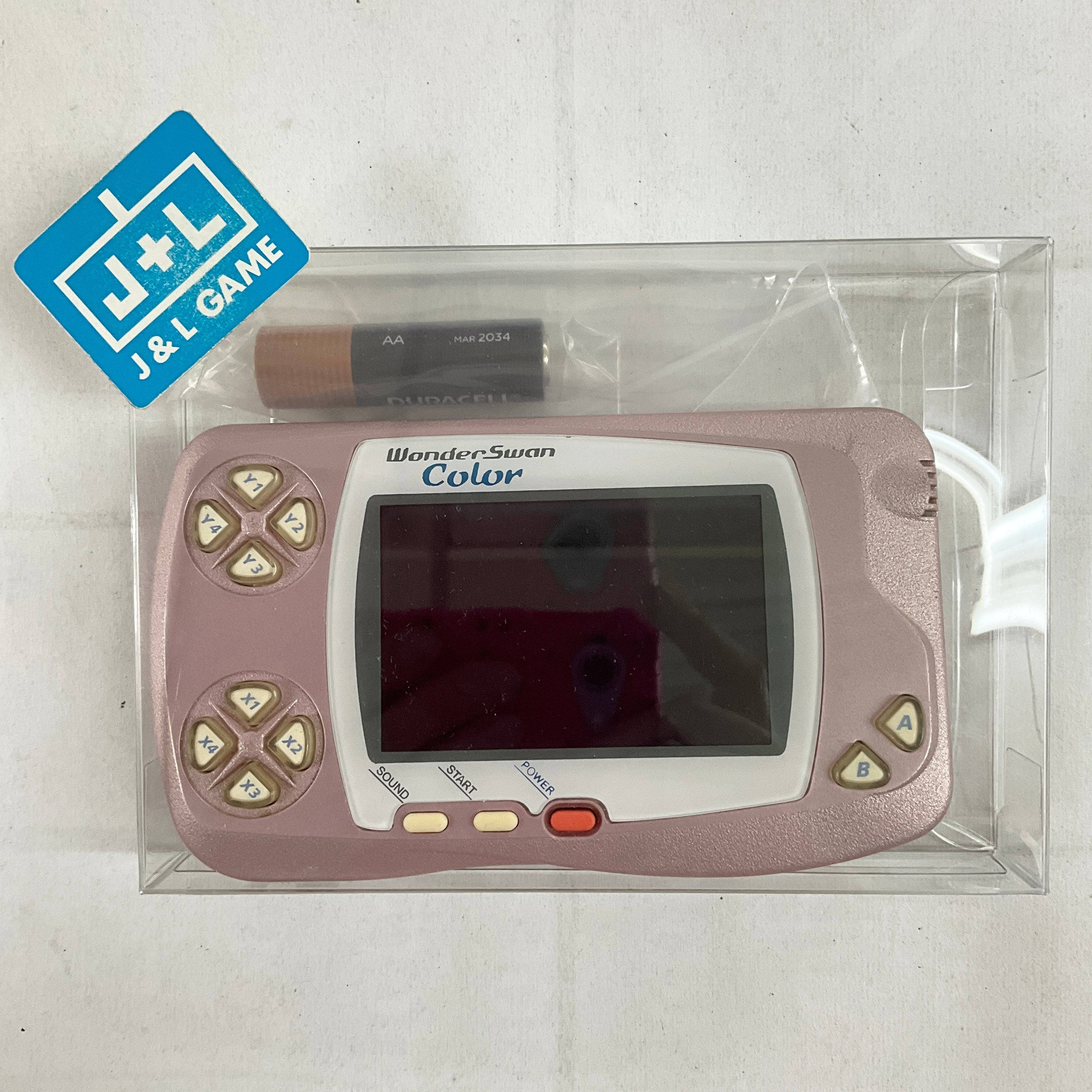 WonderSwan Color (Pearl Pink) - (WSC) WonderSwan Color [Pre-Owned] (Japanese Import) Consoles Bandai   