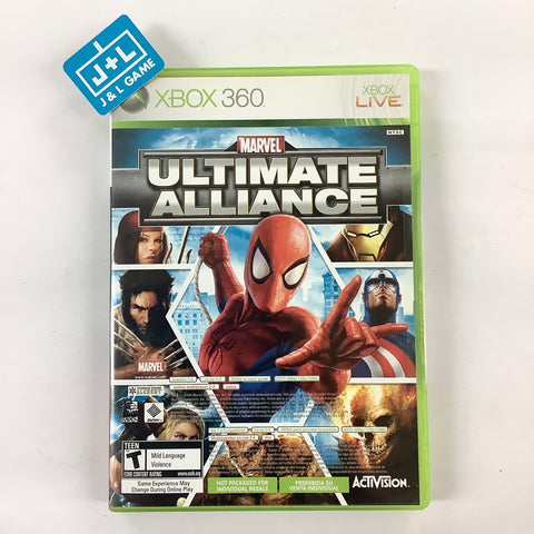 Marvel: Ultimate Alliance / Forza Motorsport 2 - Xbox 360 Video Games Microsoft Game Studios   