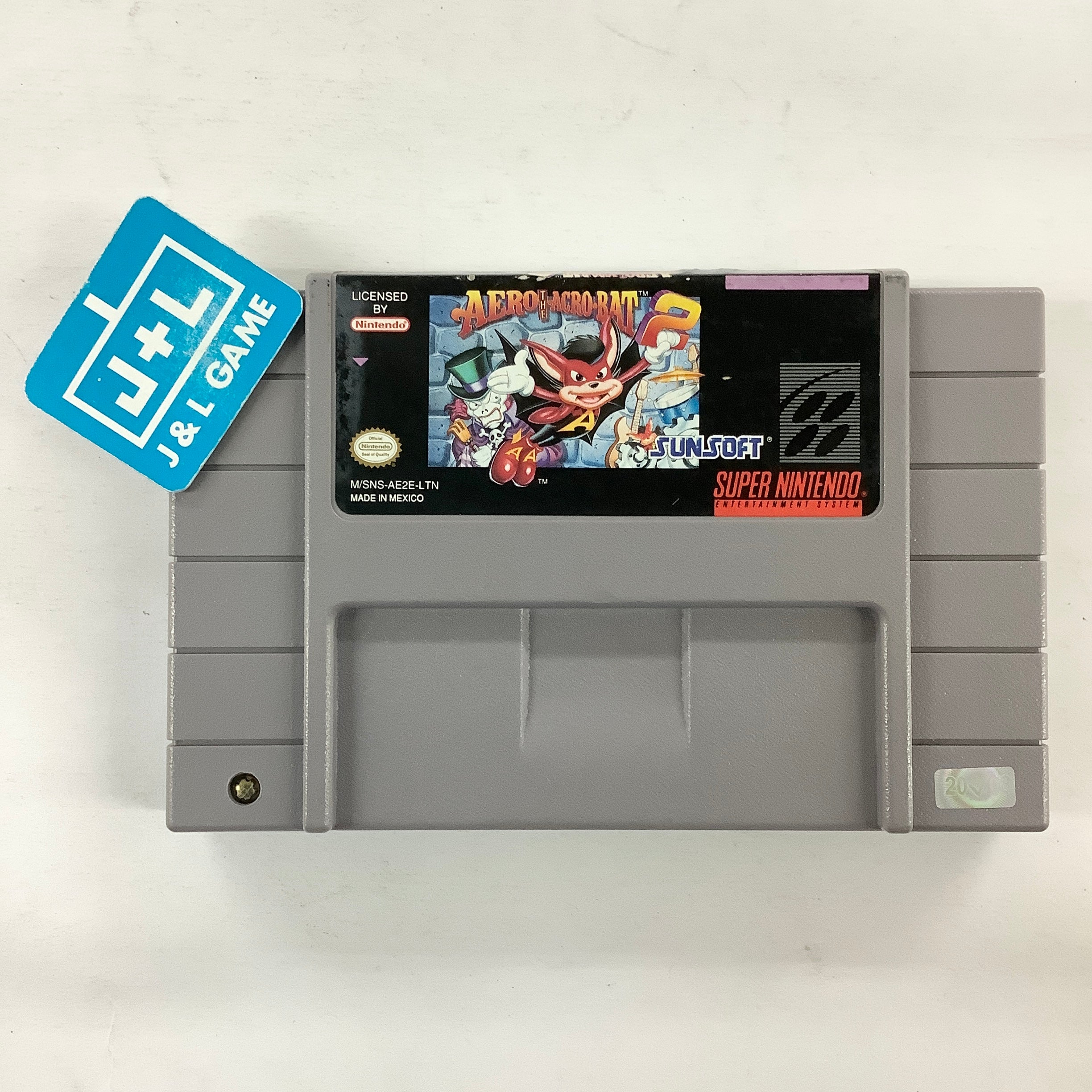 Aero the Acro-Bat 2 - (SNES) Super Nintendo [Pre-Owned] Video Games SunSoft   