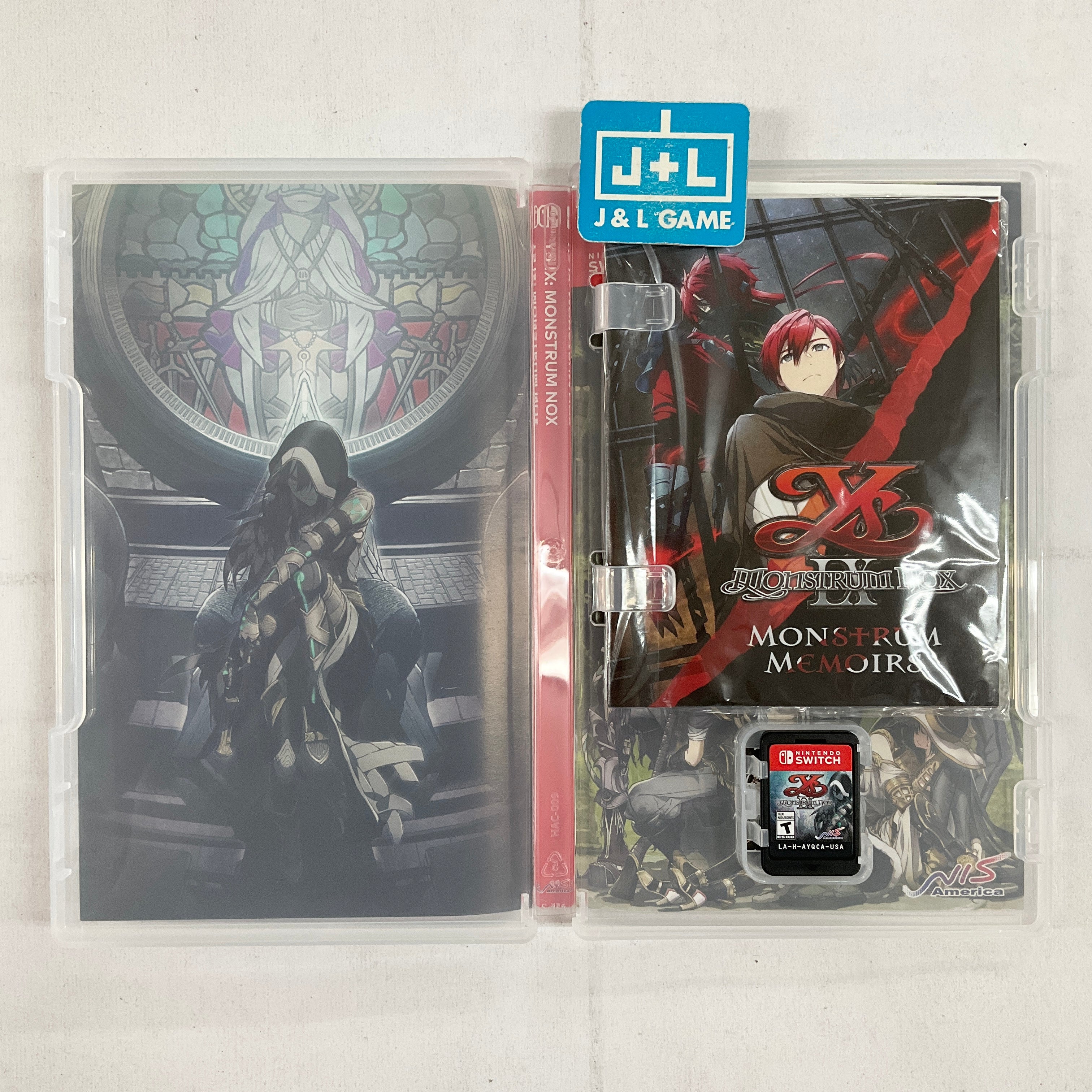 Ys IX: Monstrom Nox (Pact Edition) - (NSW) Nintendo Switch [Pre-Owned] Video Games NIS America   