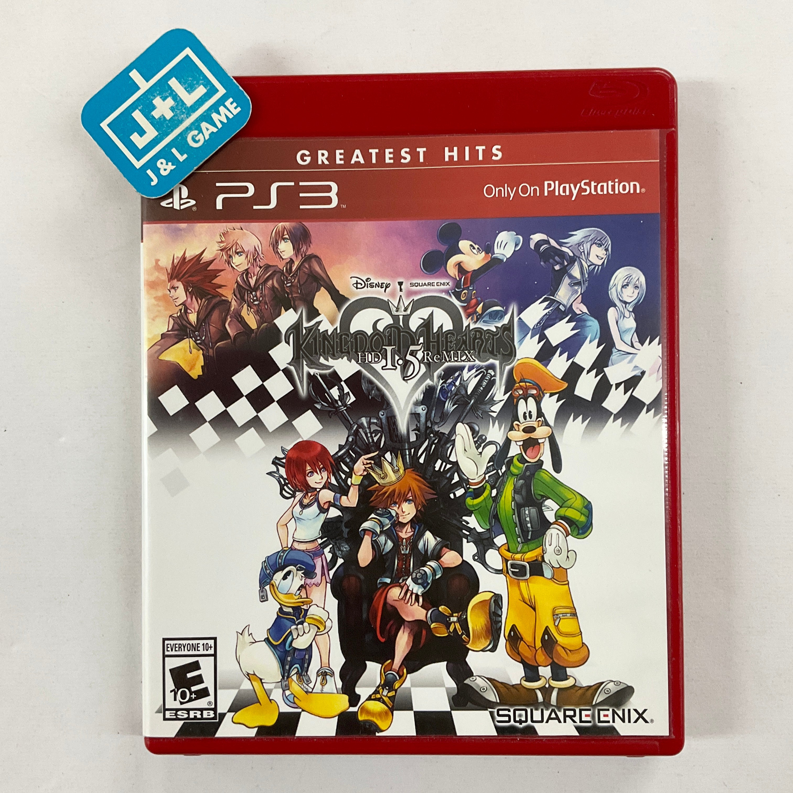 Kingdom Hearts HD 1.5 ReMIX (Greatest Hits) - (PS3) PlayStation 3 [Pre-Owned] Video Games Square Enix   
