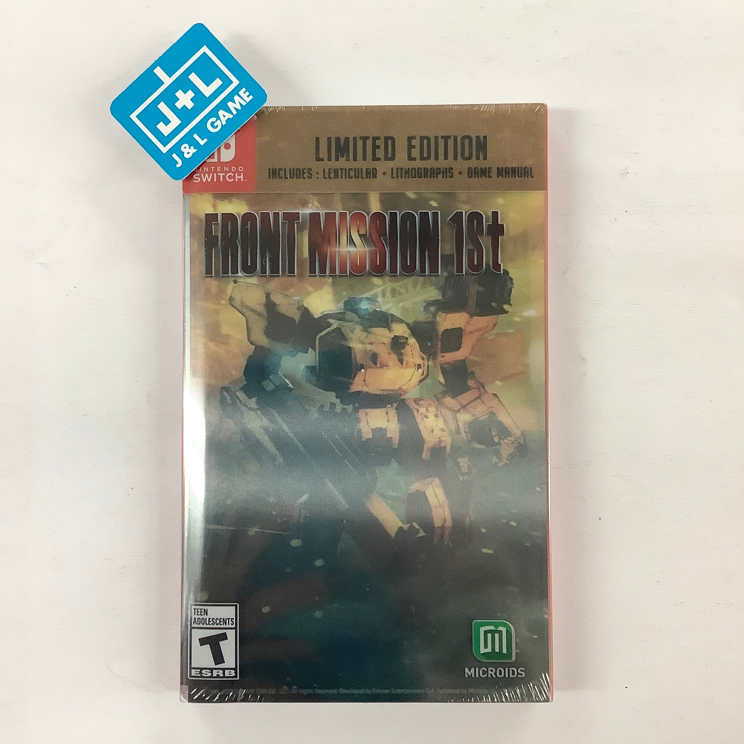 Front Mission 1st: Limited Edition - (NSW) Nintendo Switch Video Games Microids   