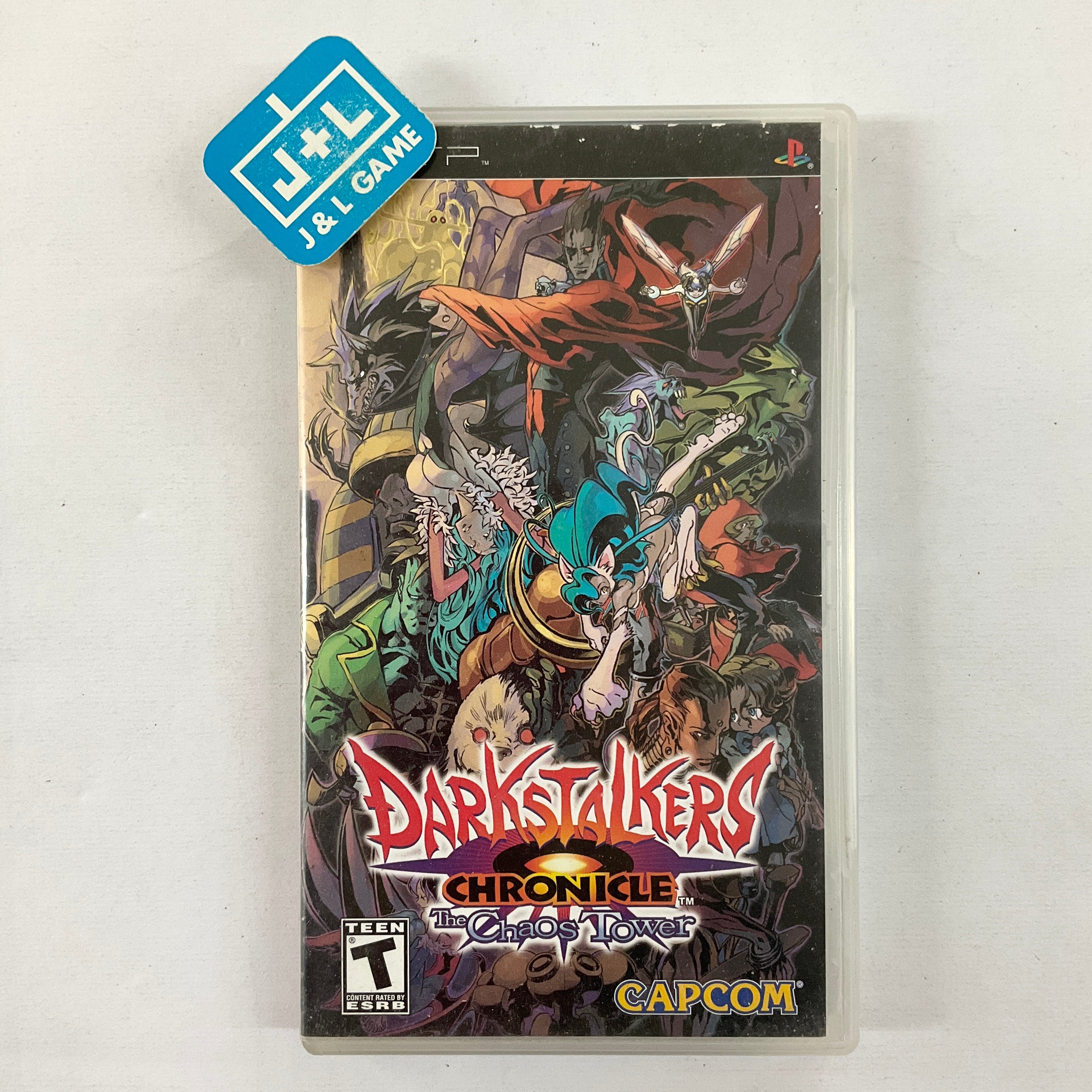 Darkstalkers Chronicle: The Chaos Tower - Sony PSP [Pre-Owned] Video Games Capcom   