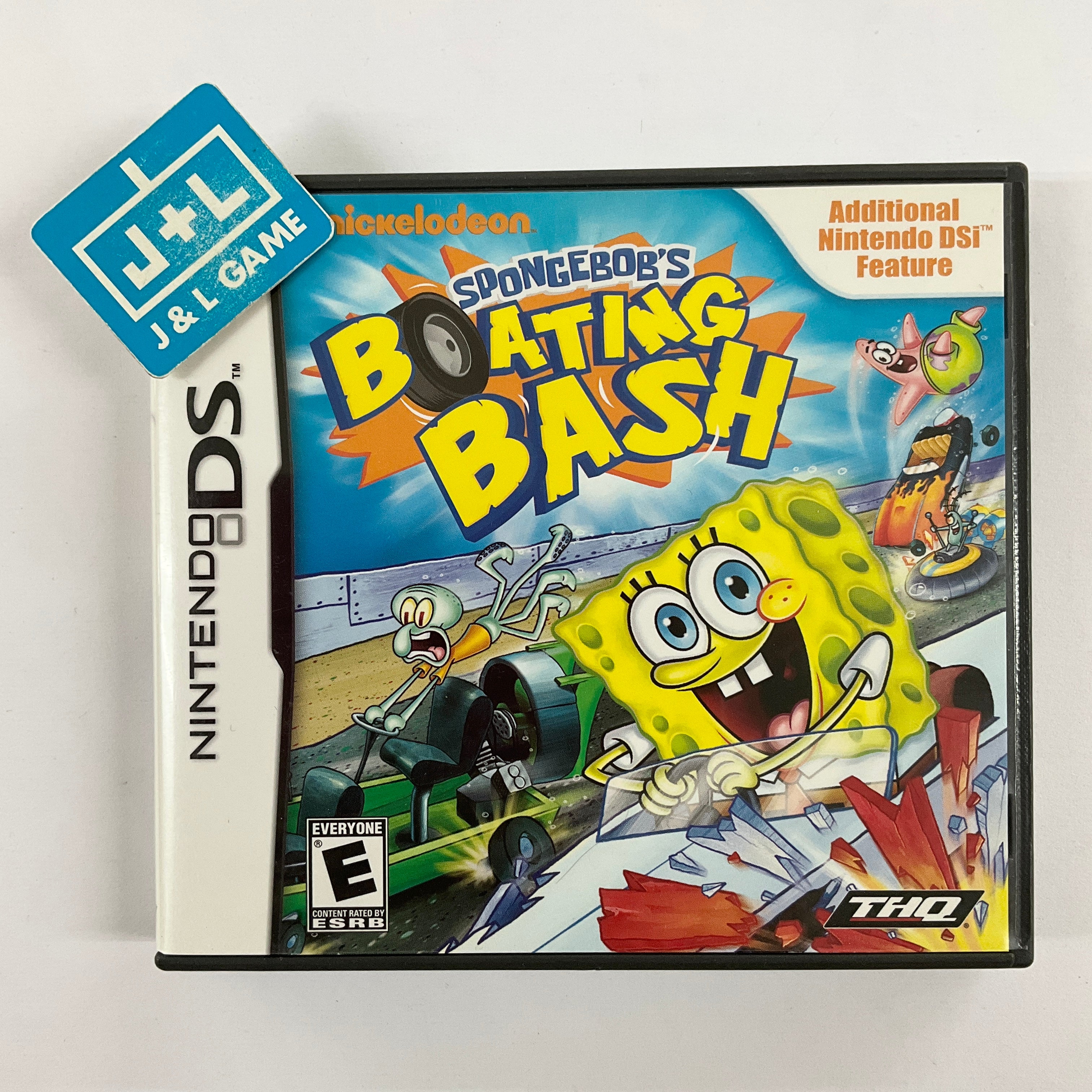 SpongeBob's Boating Bash - (NDS) Nintendo DS [Pre-Owned] Video Games THQ   