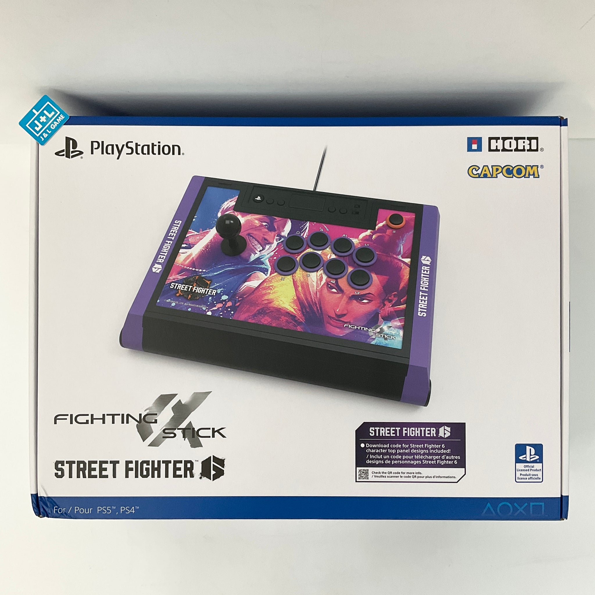  HORI PlayStation 5 Fighting Stick Alpha (Street Fighter 6  Edition) - Tournament Grade Fightstick for PS5, PS4, PC - Officially  Licensed by Sony : Video Games