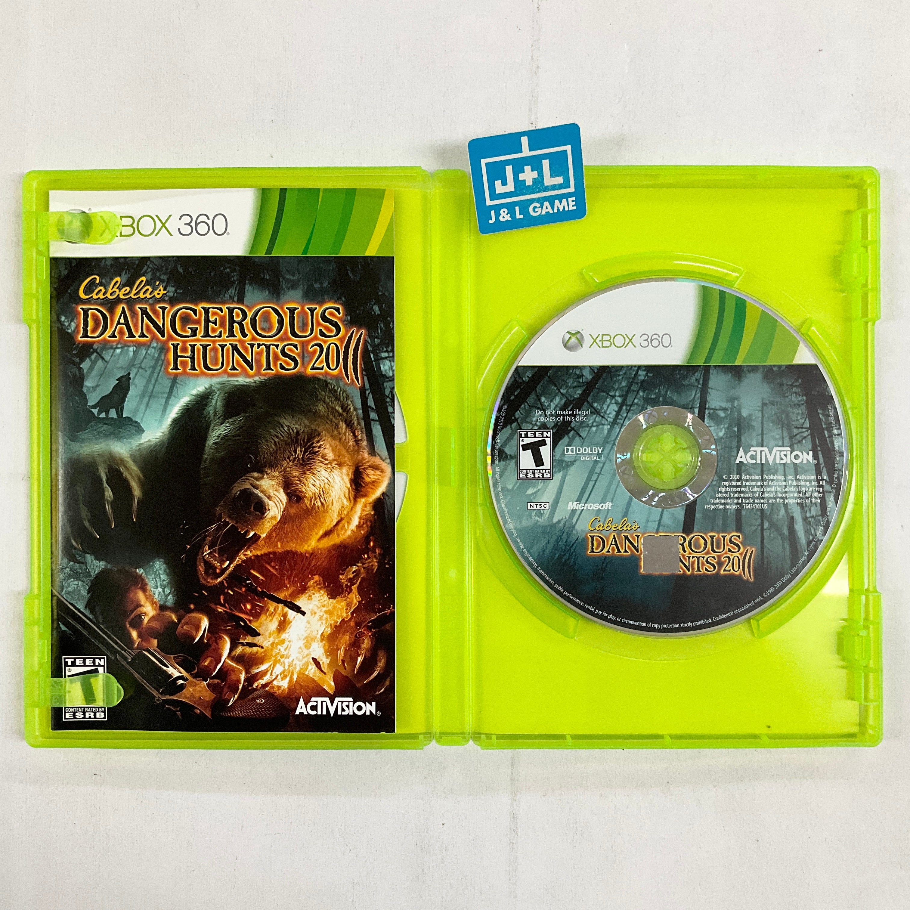 Cabela's Dangerous Hunts 2011 - Xbox 360 [Pre-Owned] Video Games Activision   
