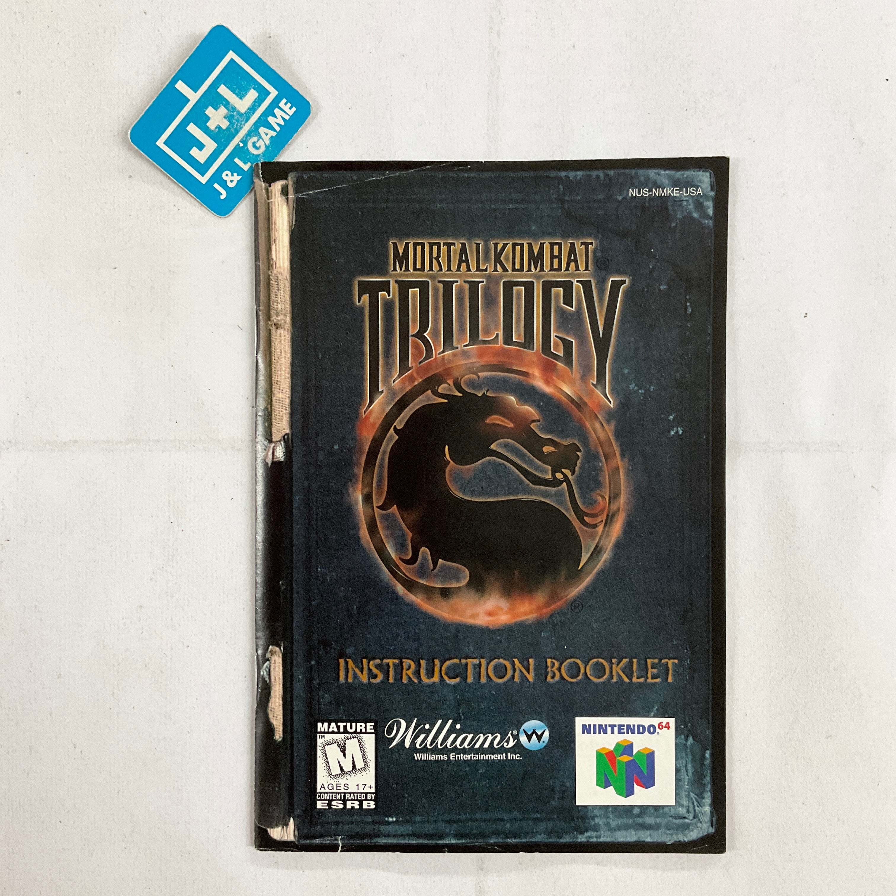 Mortal Kombat Trilogy - (N64) Nintendo 64 [Pre-Owned] Video Games Williams   