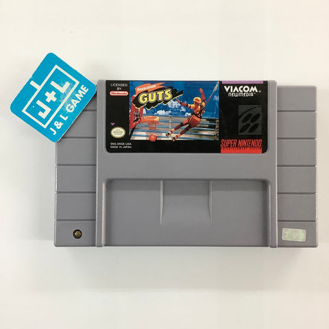 Nickelodeon GUTS - (SNES) Super Nintendo [Pre-Owned] Video Games Viacom New Media   