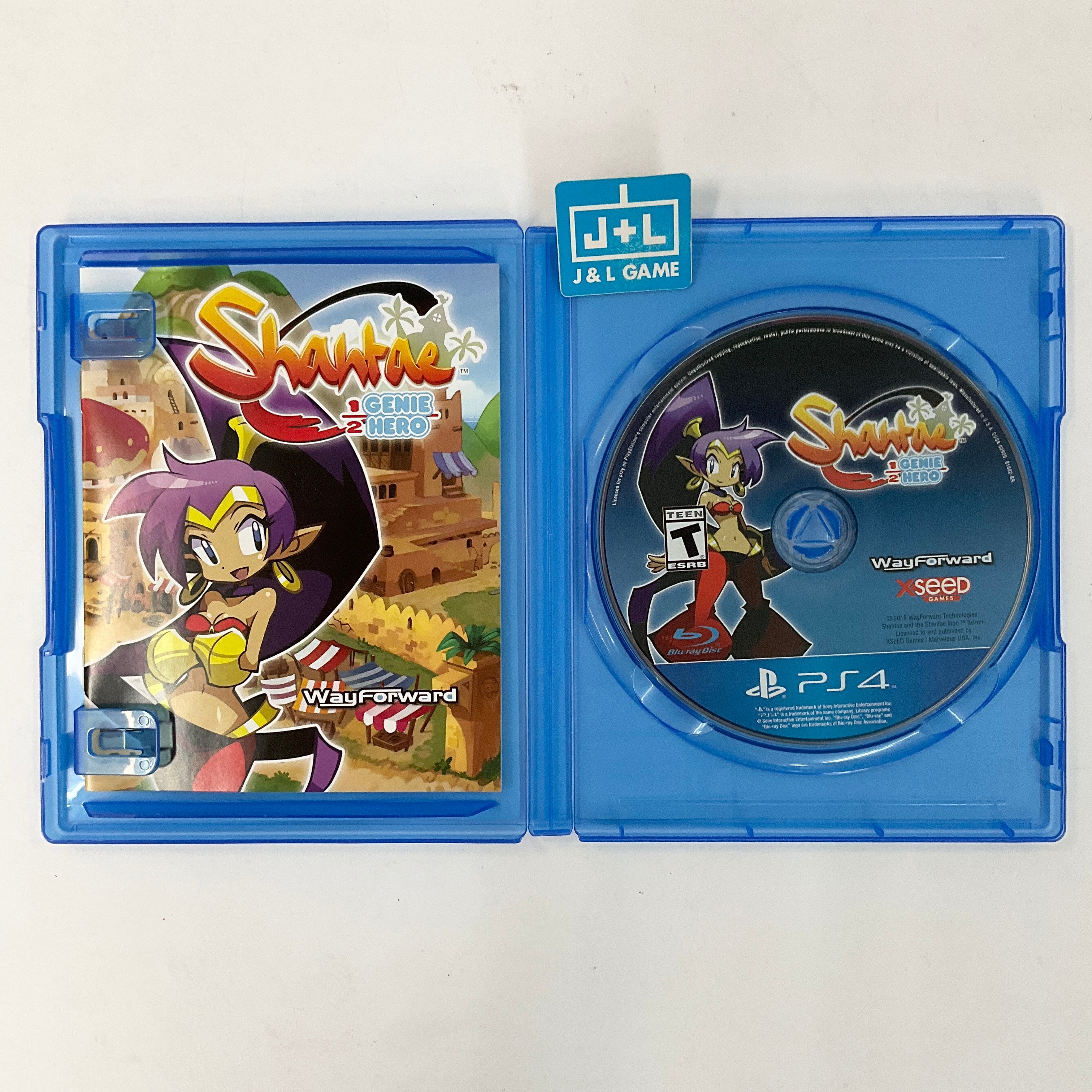 Shantae: Half-Genie Hero - (PS4) PlayStation 4 [Pre-Owned] Video Games XSEED Games