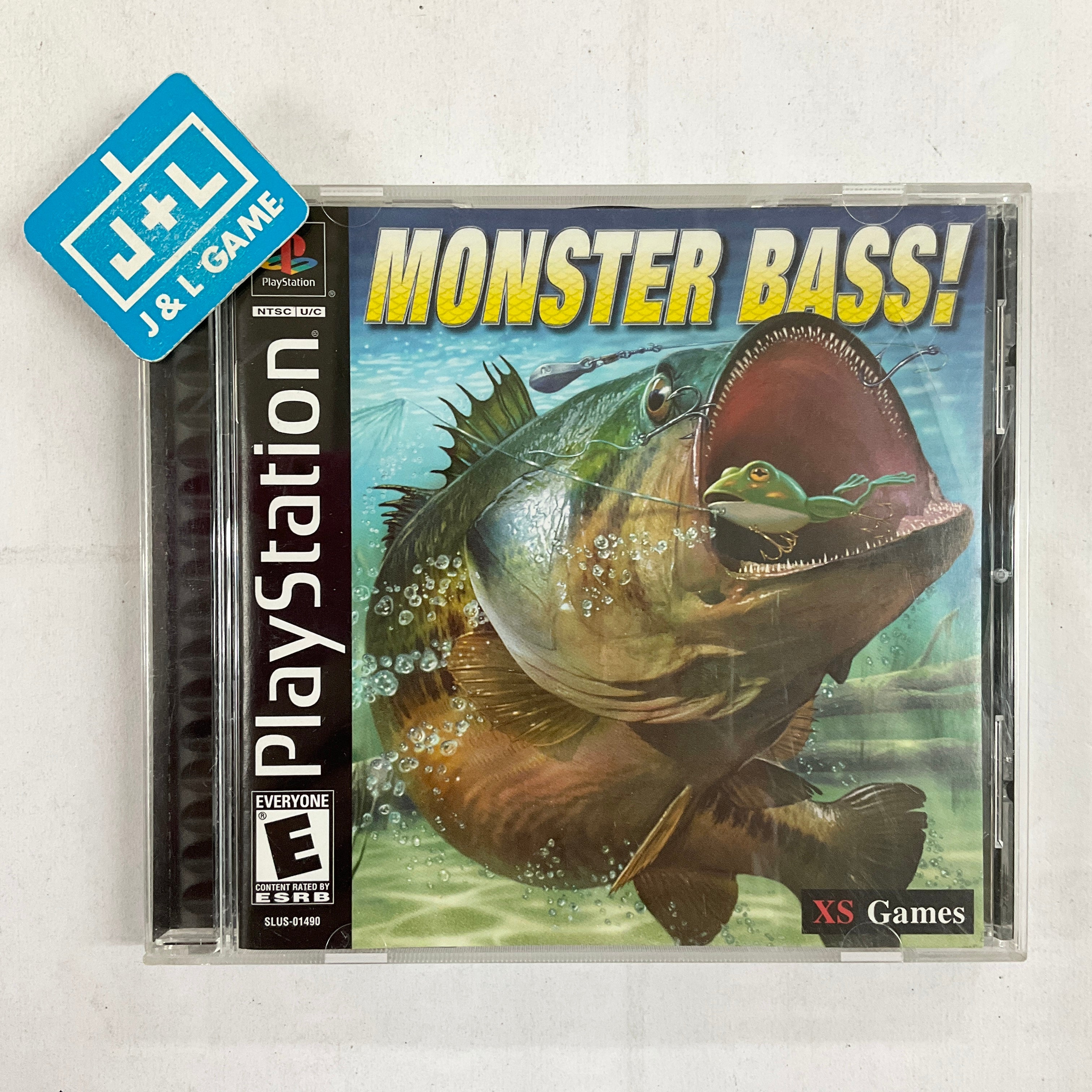 Monster Bass! - (PS1) Playstation 1 [Pre-owned] Video Games XS Games   