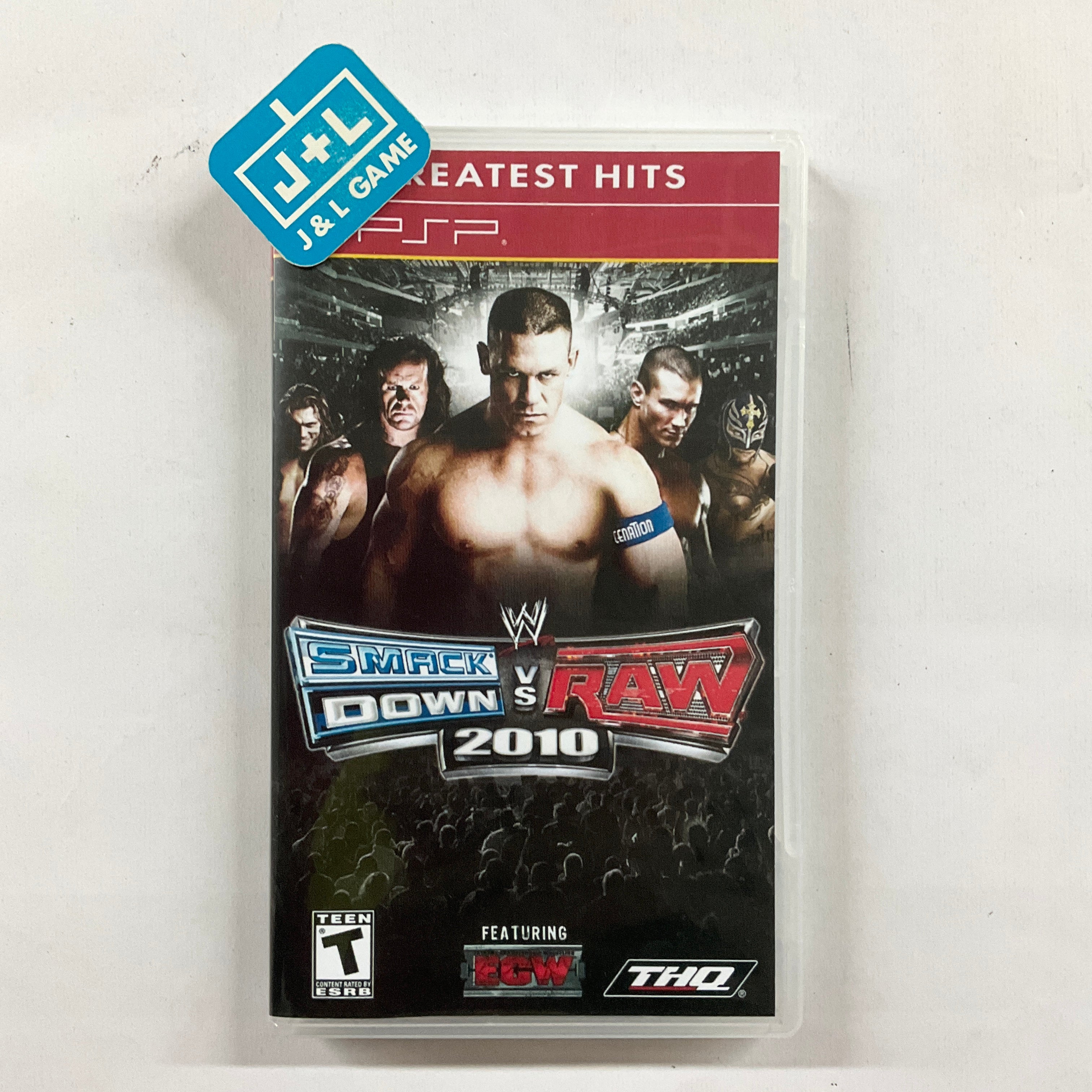 WWE SmackDown vs. Raw 2010 (Greatest Hits) - Sony PSP [Pre-Owned] Video Games THQ   