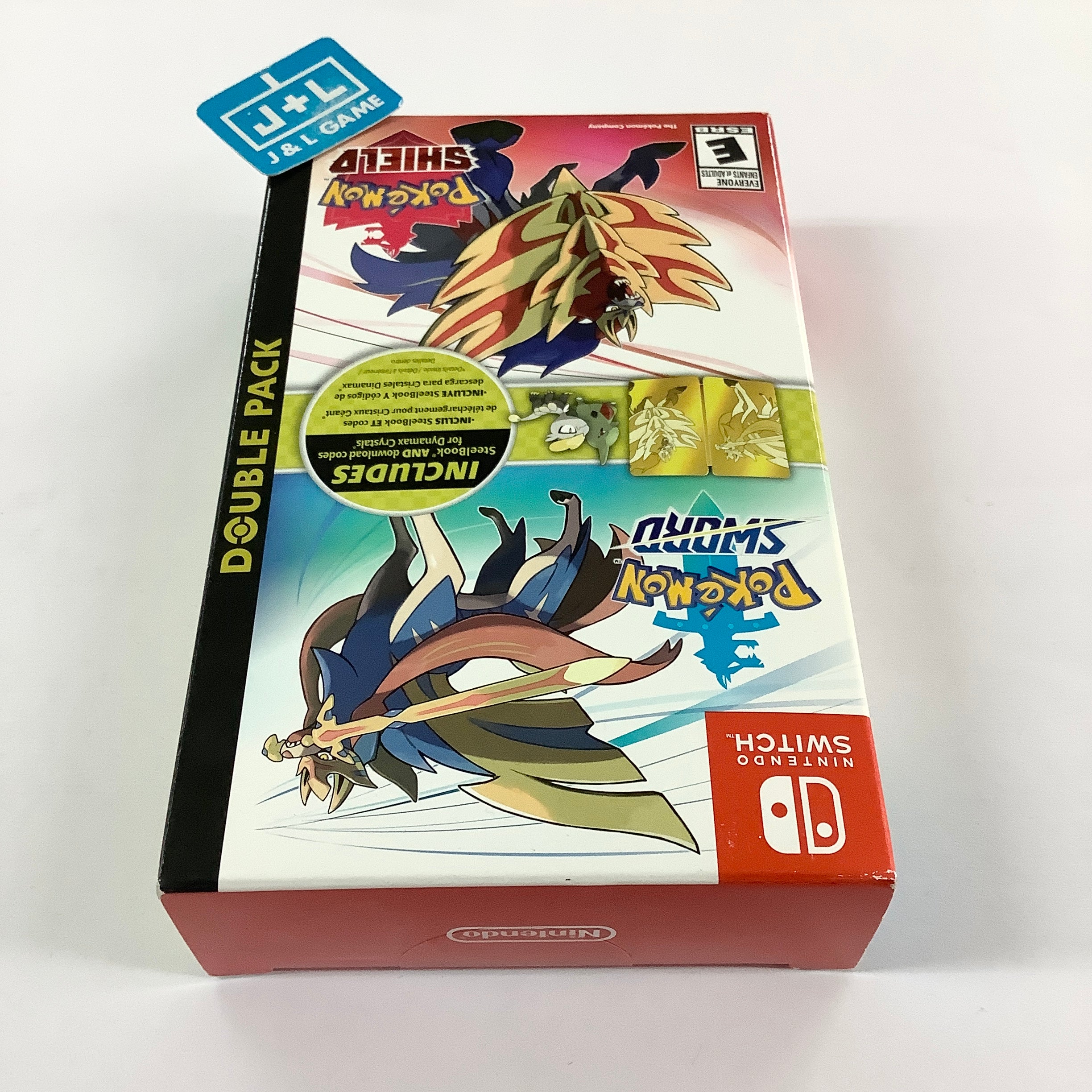 Pokemon Sword and Shield Double Pack (Steelbook Edition) - (NSW
