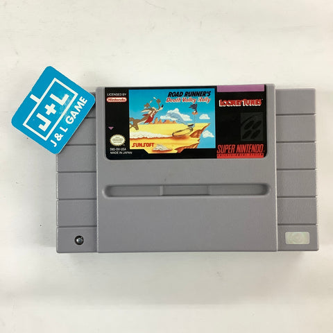 Road Runner's Death Valley Rally - (SNES) Super Nintendo [Pre-Owned] Video Games SunSoft   