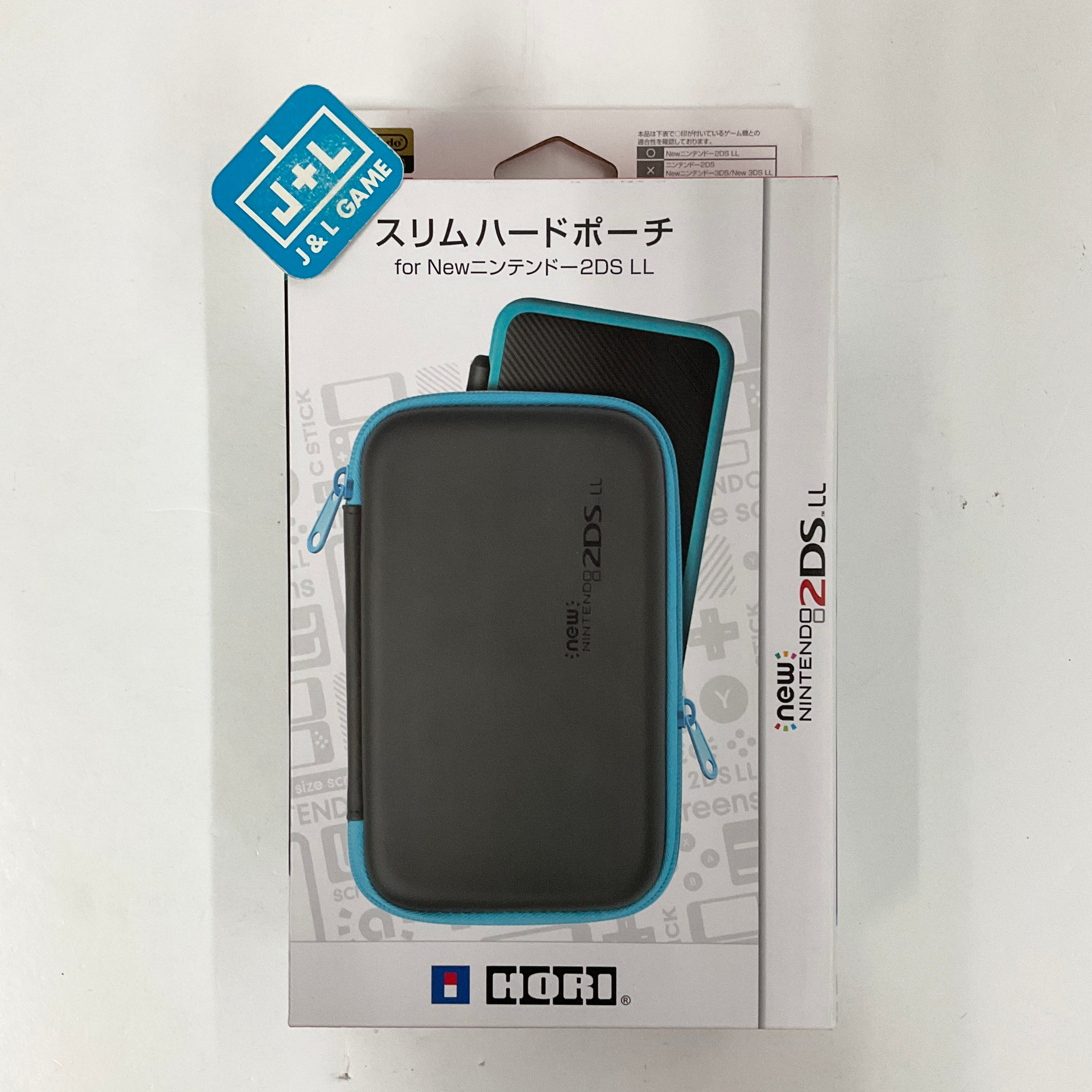 HORI New Nintendo 2DS LL / 2DSXL Hard Pouch (Blue) - Nintendo 3DS (Japanese Import)