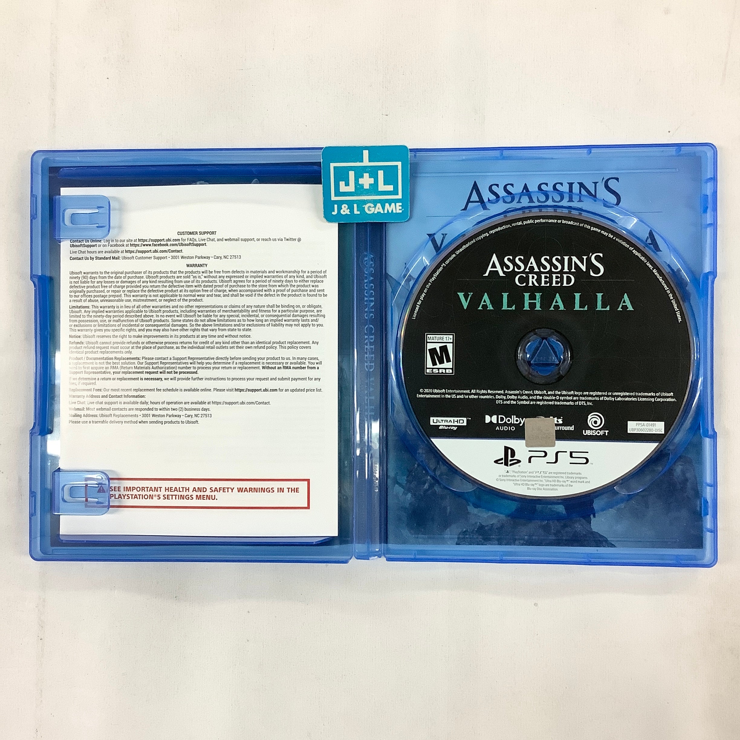 Assassin’s Creed Valhalla - (PS5) PlayStation 5 [Pre-Owned] Video Games Ubisoft   
