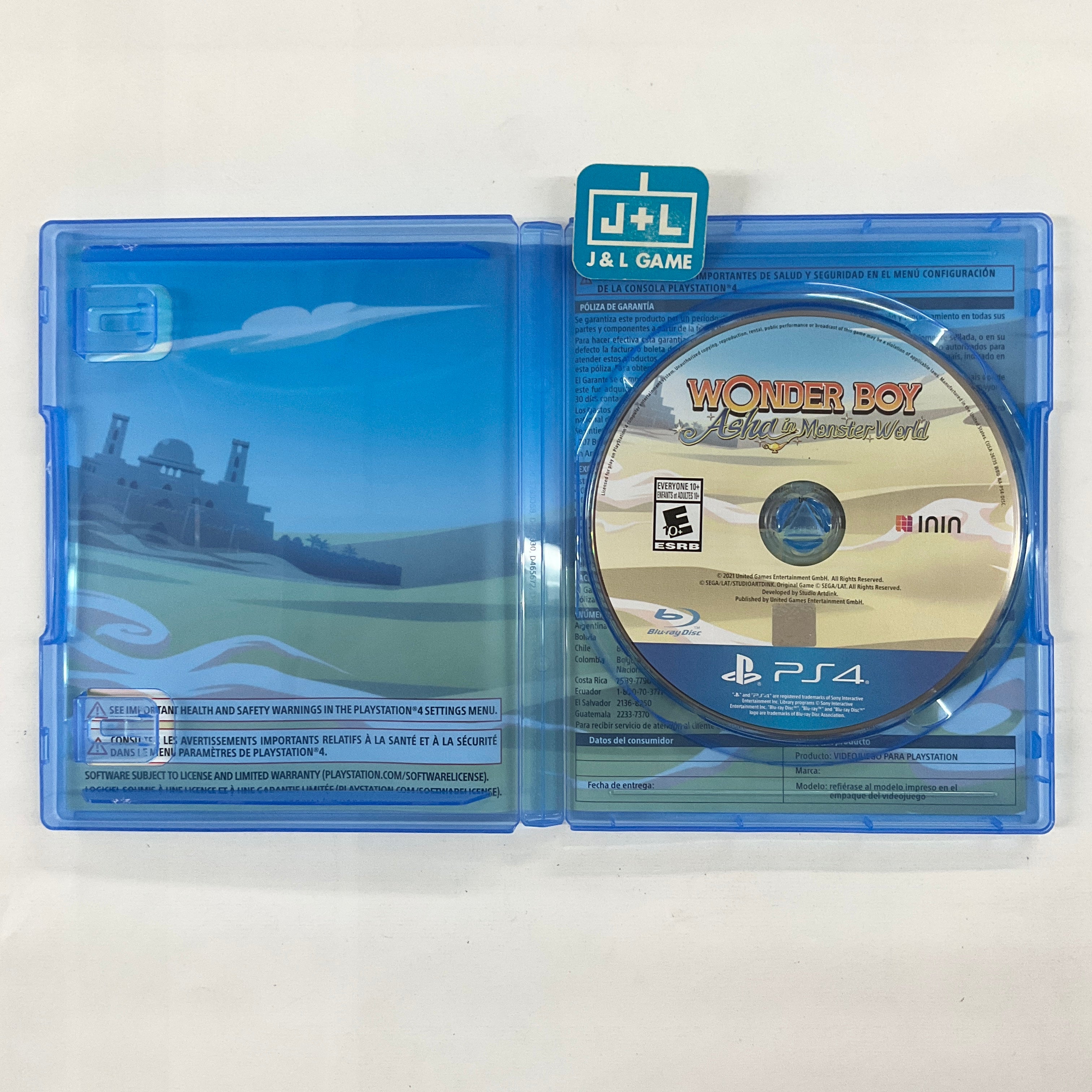 Wonder Boy - Asha In Monster World - (PS4) PlayStation 4 [Pre-Owned] Video Games ININ   