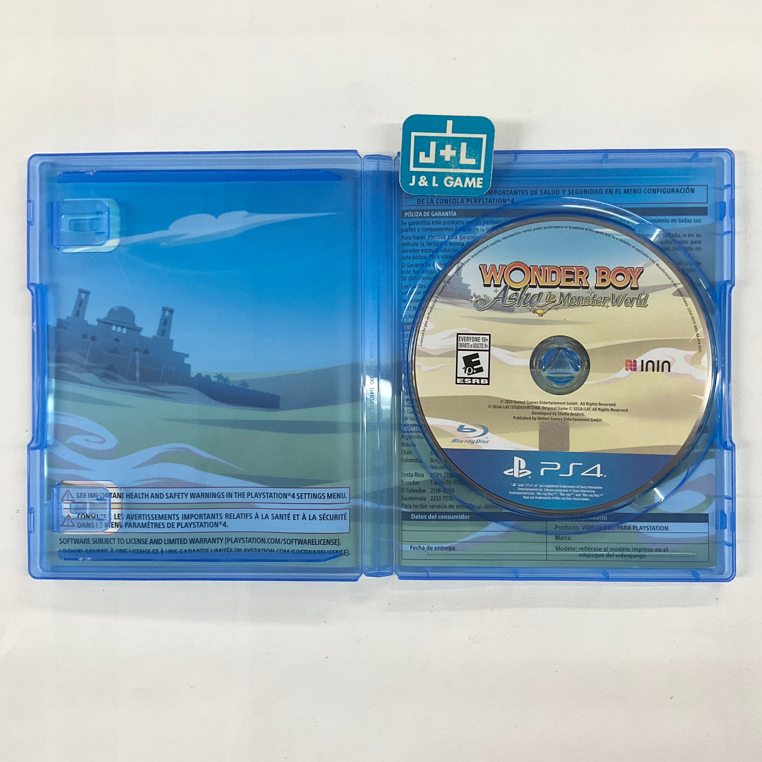 Wonder Boy - Asha In Monster World - (PS4) PlayStation 4 [Pre-Owned] Video Games ININ Games