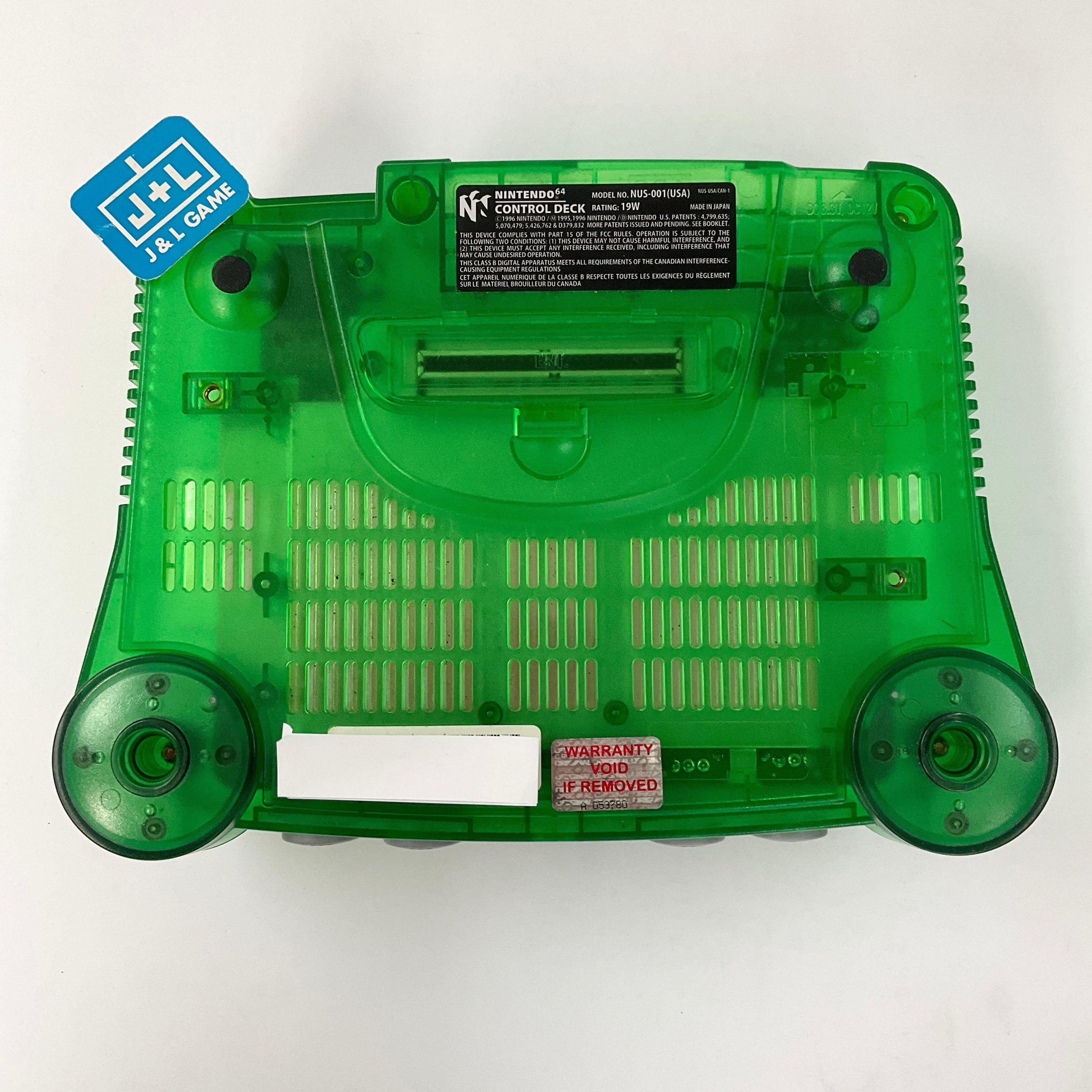 Nintendo 64 Hardware Console (Jungle Green) - (N64) Nintendo 64 [Pre-Owned] CONSOLE Nintendo   