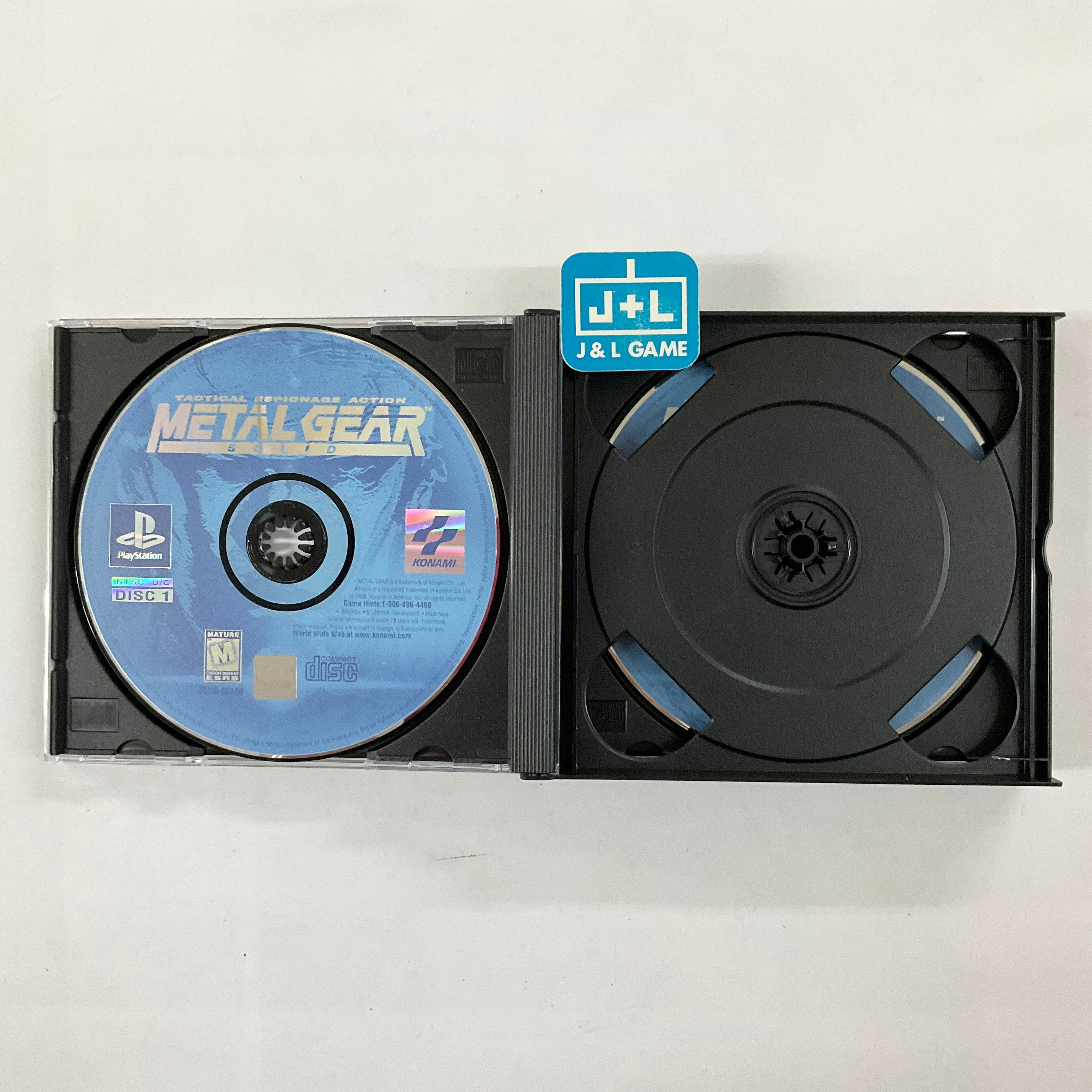 Metal Gear Solid - (PS1) PlayStation 1 [Pre-Owned] Video Games Konami   