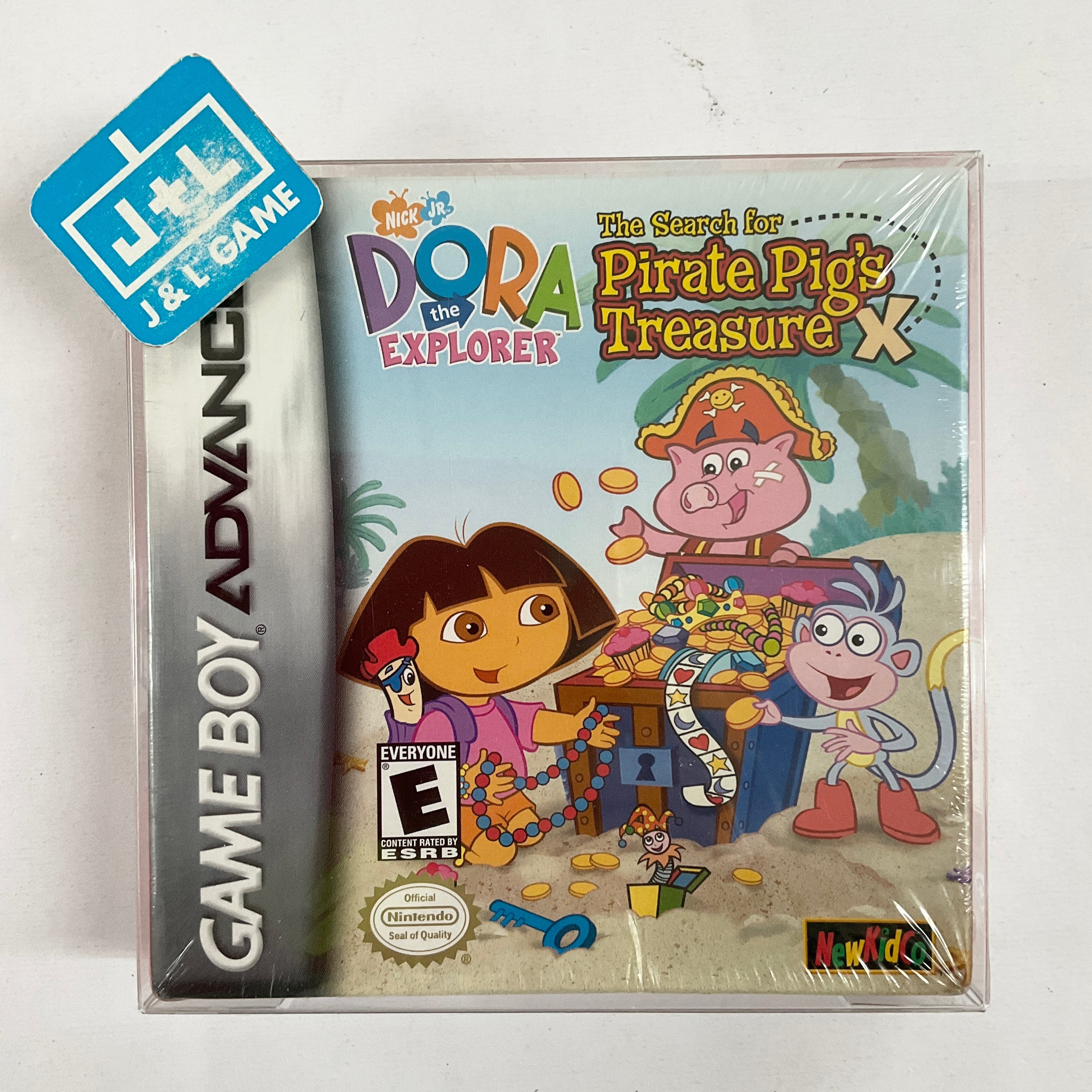 Dora the Explorer: The Search for Pirate Pig's Treasure - (GBA) Game Boy Advance Video Games NewKidCo   