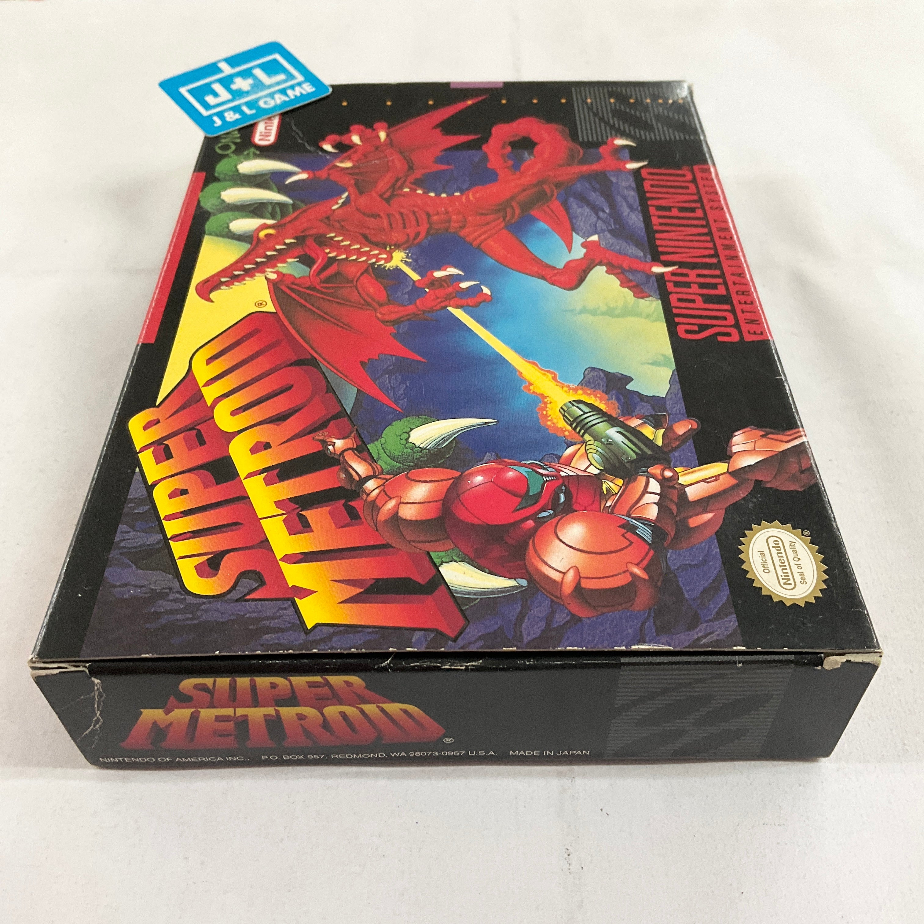 Super Metroid - (SNES) Super Nintendo [Pre-Owned] Video Games Intelligent Systems   
