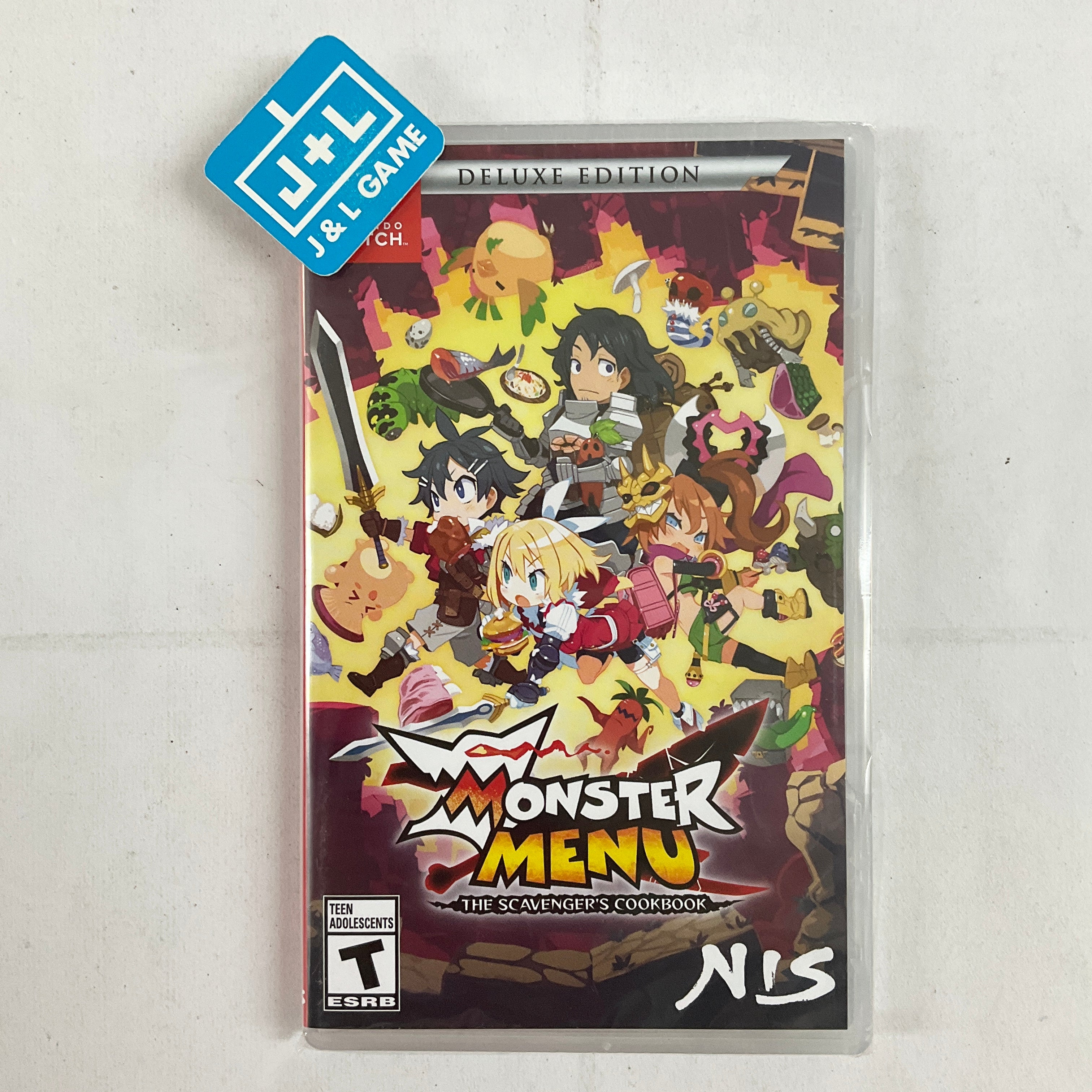Monster Menu: The Scavenger’s Cookbook (Deluxe Edition) - (NSW) Nintendo Switch Video Games NIS America   